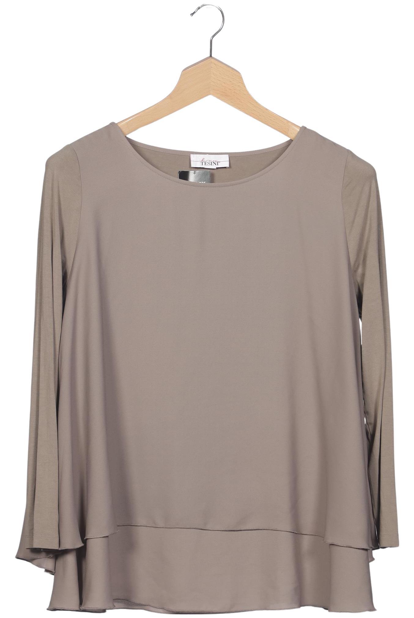 

Linea Tesini by heine Damen Langarmshirt, beige, Gr. 46