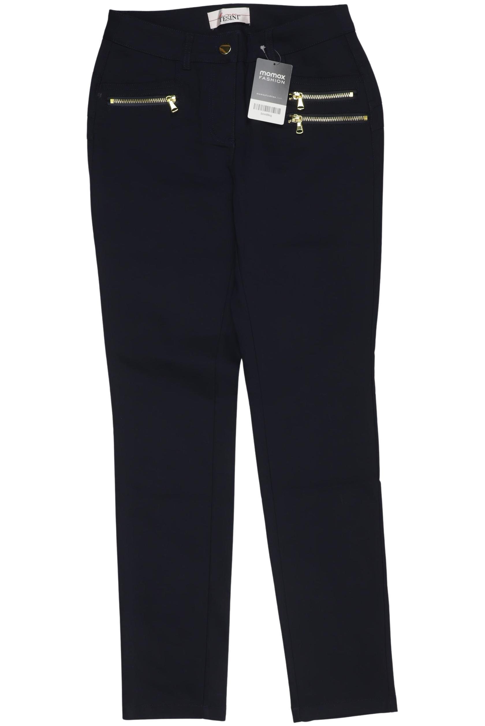 

Linea Tesini by heine Damen Stoffhose, marineblau, Gr. 17