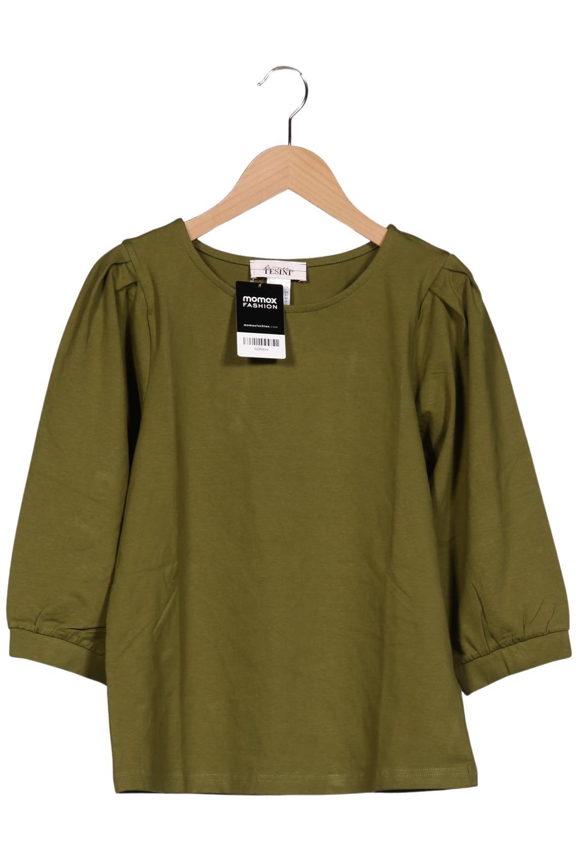 

Linea Tesini by heine Damen Langarmshirt, grün, Gr. 36