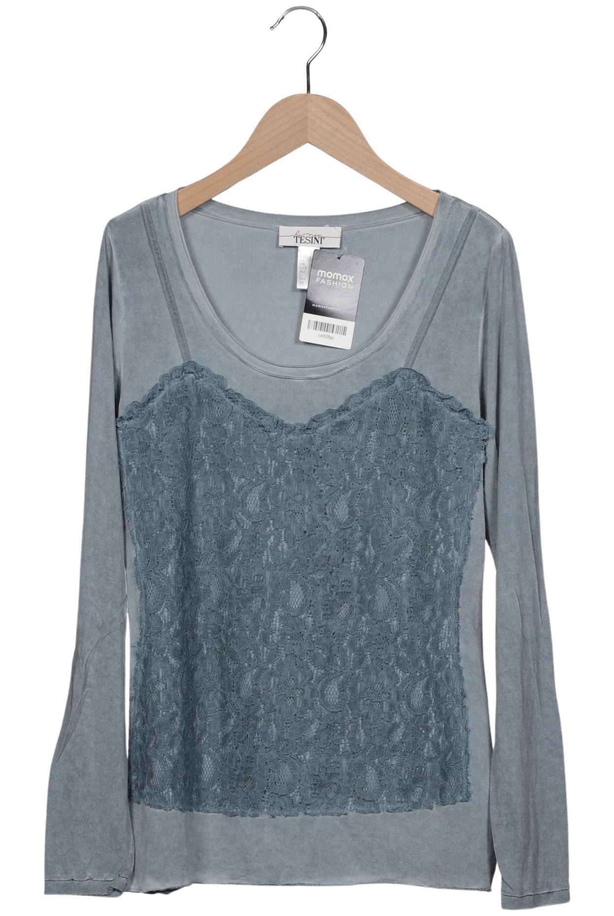 

Linea Tesini by heine Damen Langarmshirt, hellblau, Gr. 38