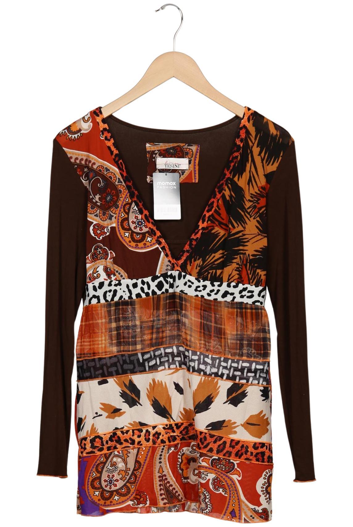 Thumbnail - Linea Tesini by heine Damen Langarmshirt, braun, Gr. 38