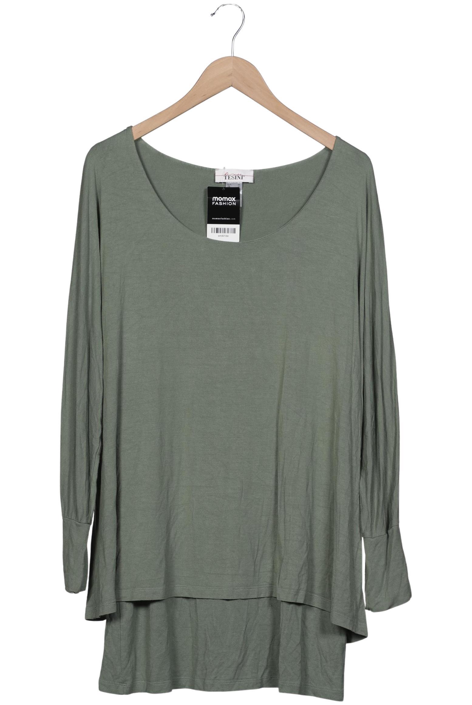 

Linea Tesini by heine Damen Langarmshirt, grün, Gr. 48