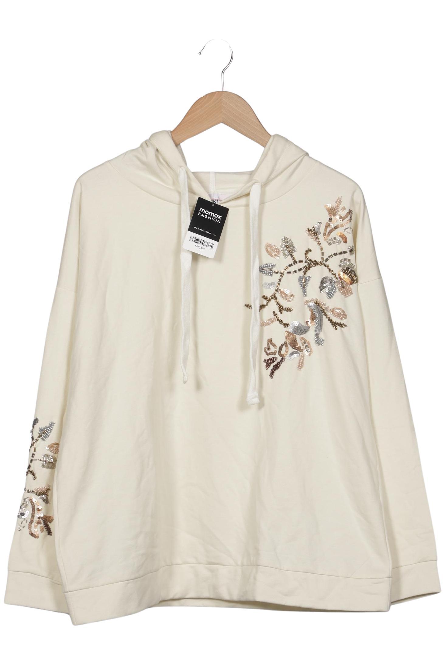 

Linea Tesini by heine Damen Kapuzenpullover, cremeweiß, Gr. 44