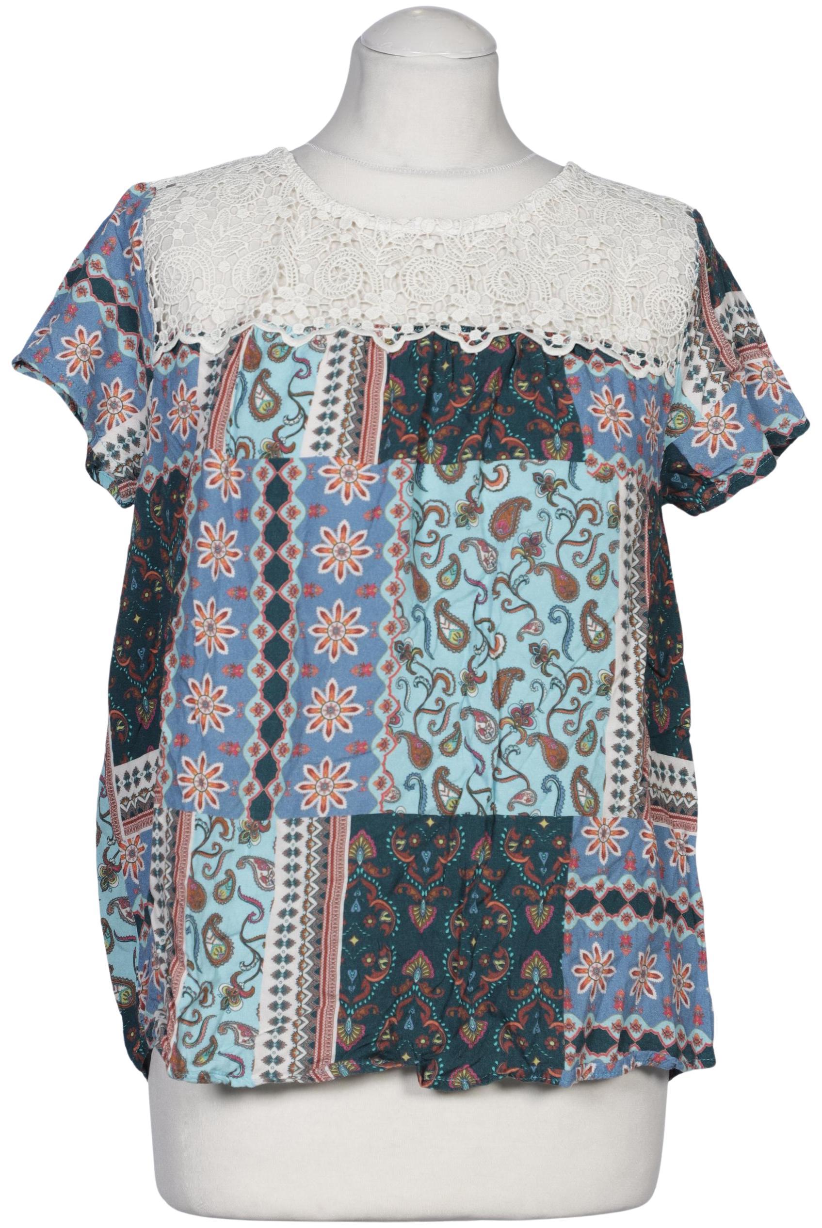 

Linea Tesini by heine Damen Bluse, mehrfarbig, Gr. 36