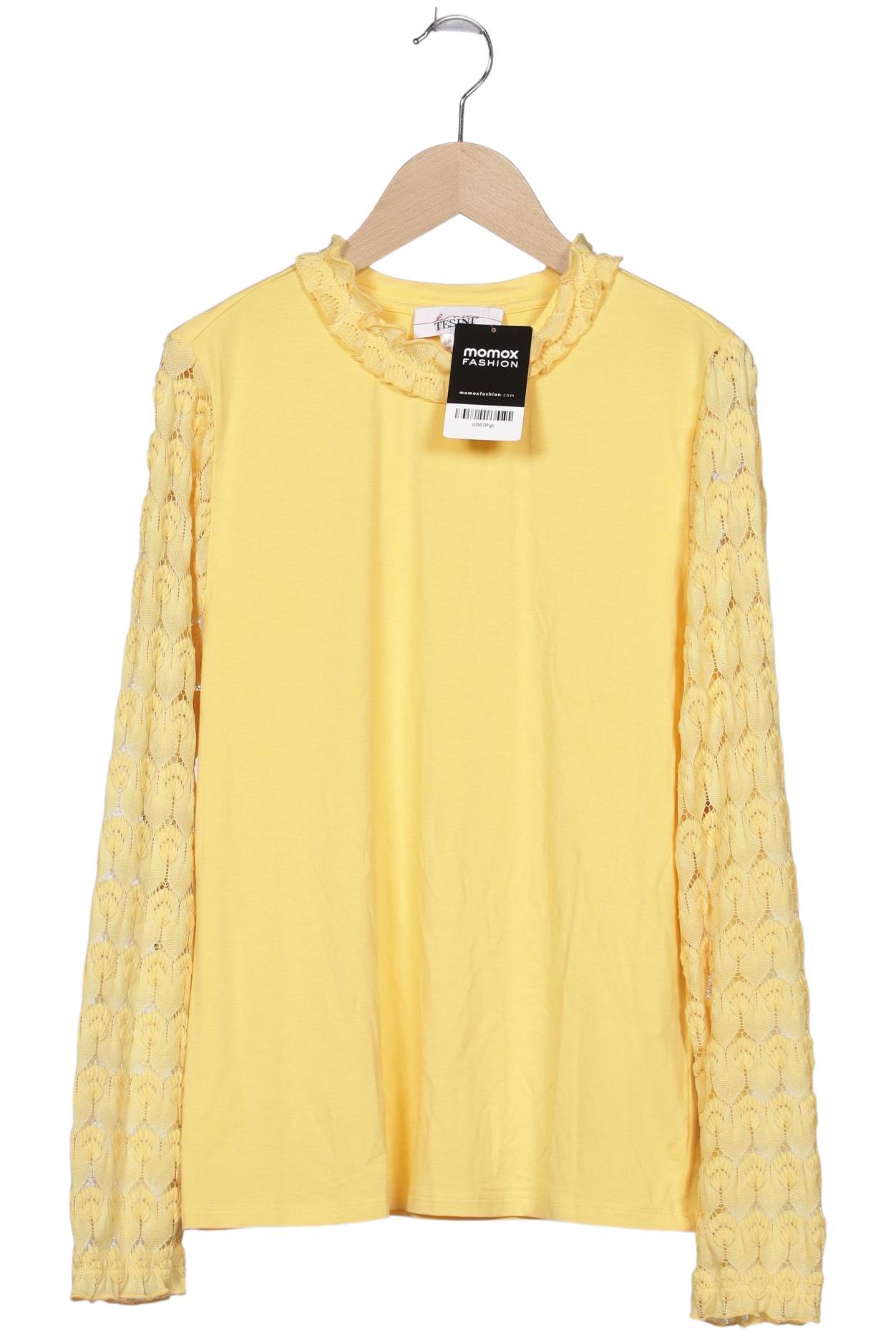 

Linea Tesini by heine Damen Langarmshirt, gelb, Gr. 38