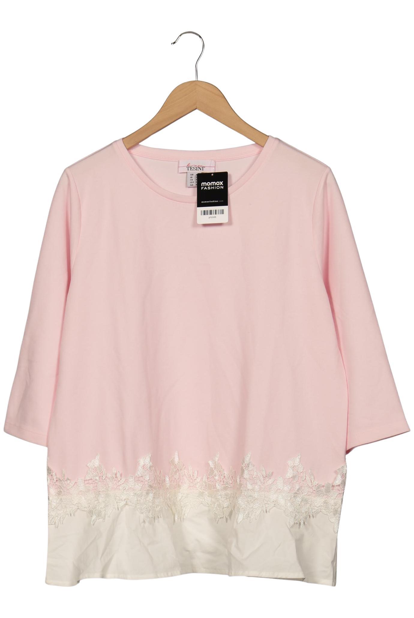 

Linea Tesini by heine Damen Langarmshirt, pink, Gr. 44