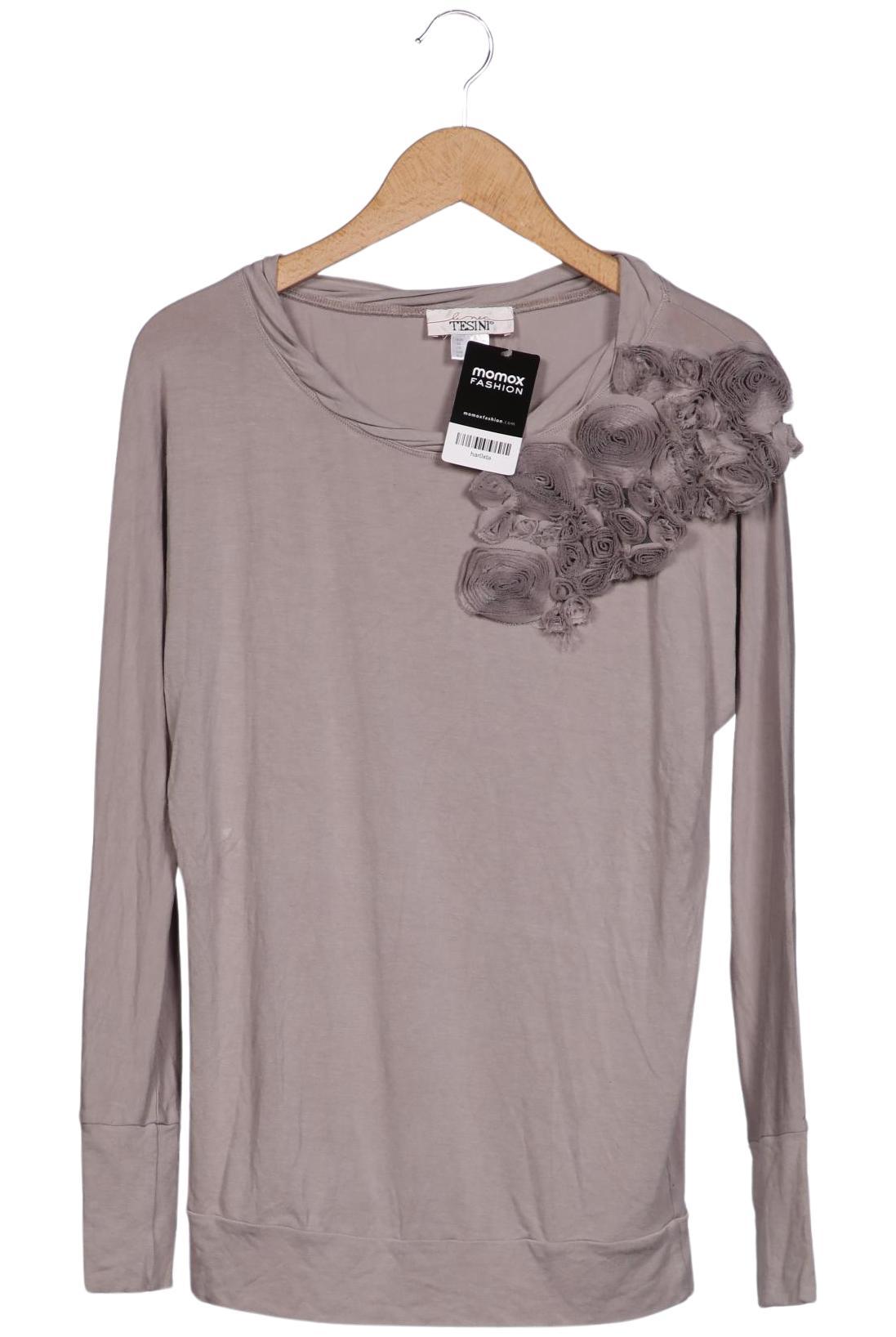 

Linea Tesini by heine Damen Langarmshirt, grau, Gr. 36