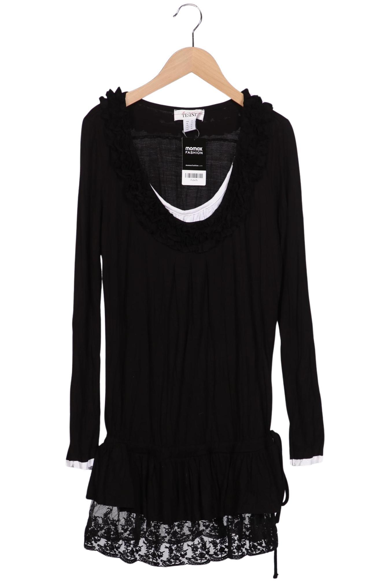 

Linea Tesini by heine Damen Langarmshirt, schwarz, Gr. 38