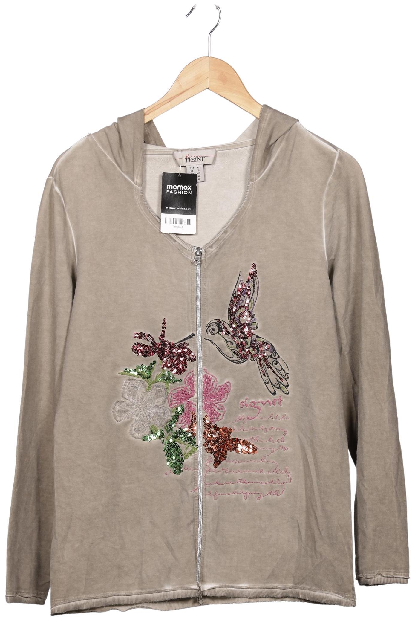 

Linea Tesini by heine Damen Kapuzenpullover, beige, Gr. 40