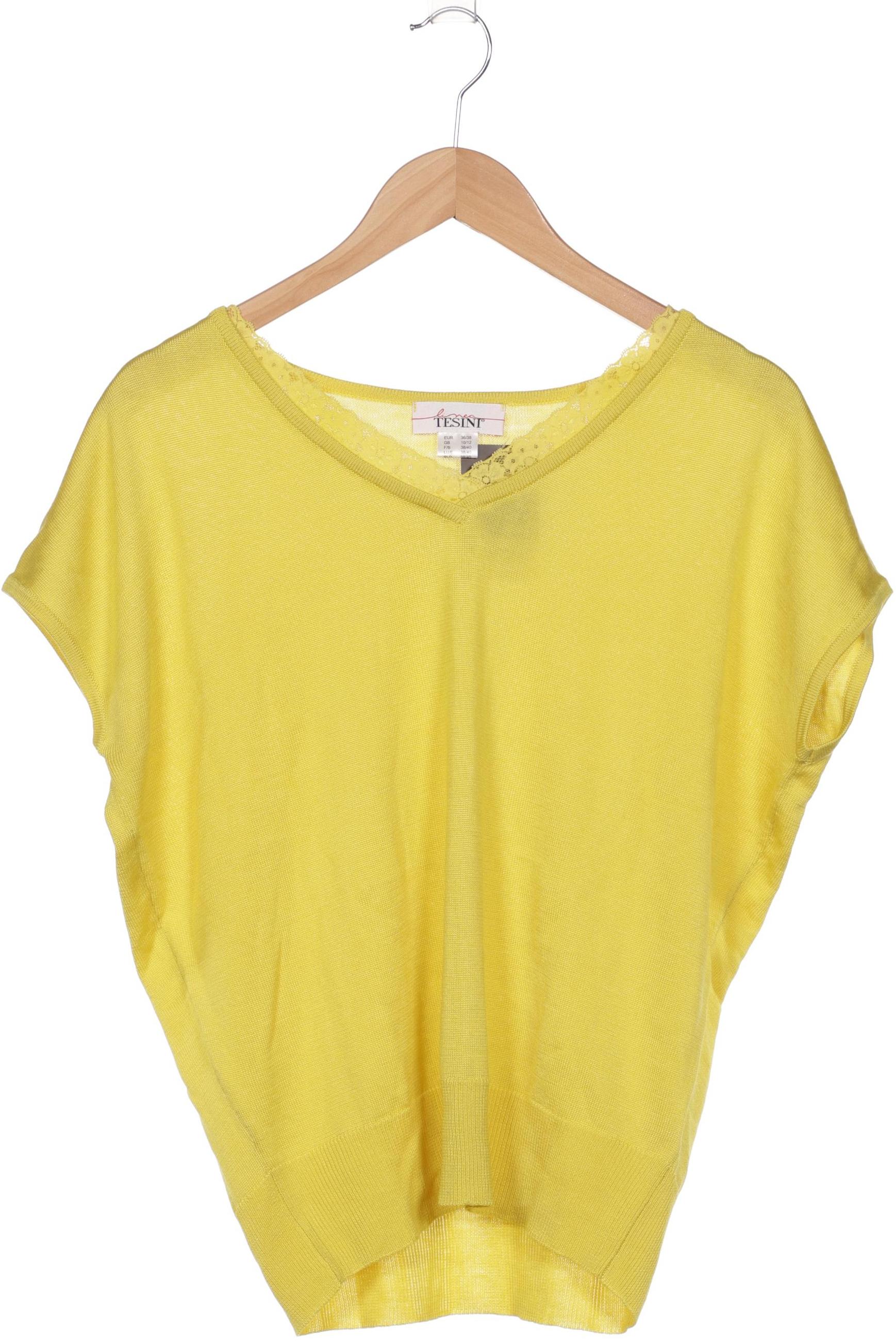 

Linea Tesini by heine Damen Pullover, gelb, Gr. 36