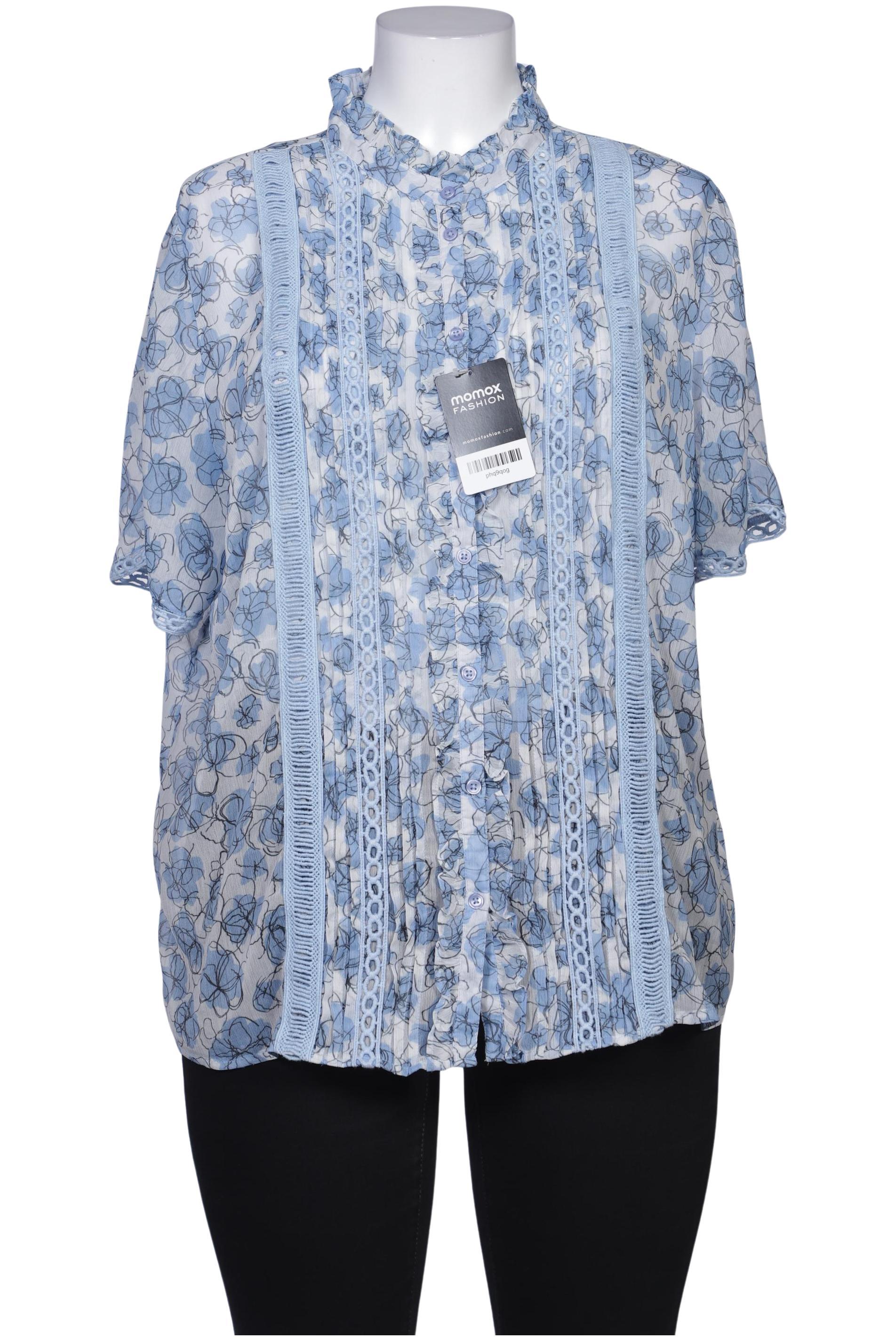 

Linea Tesini by heine Damen Bluse, hellblau, Gr. 46