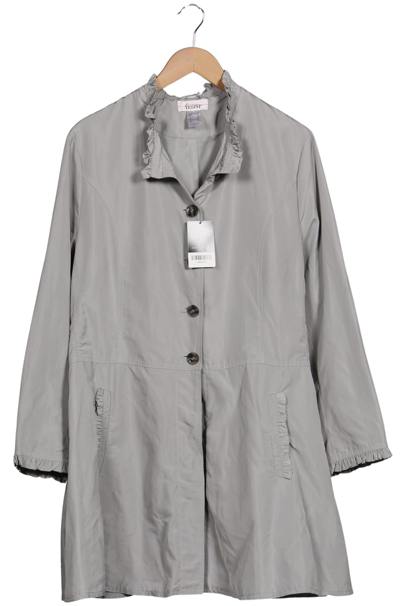 

Linea Tesini by heine Damen Mantel, grau, Gr. 50
