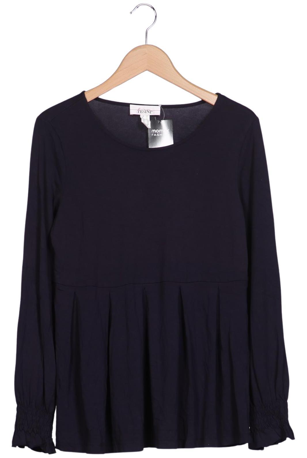 

Linea Tesini by heine Damen Langarmshirt, marineblau, Gr. 38