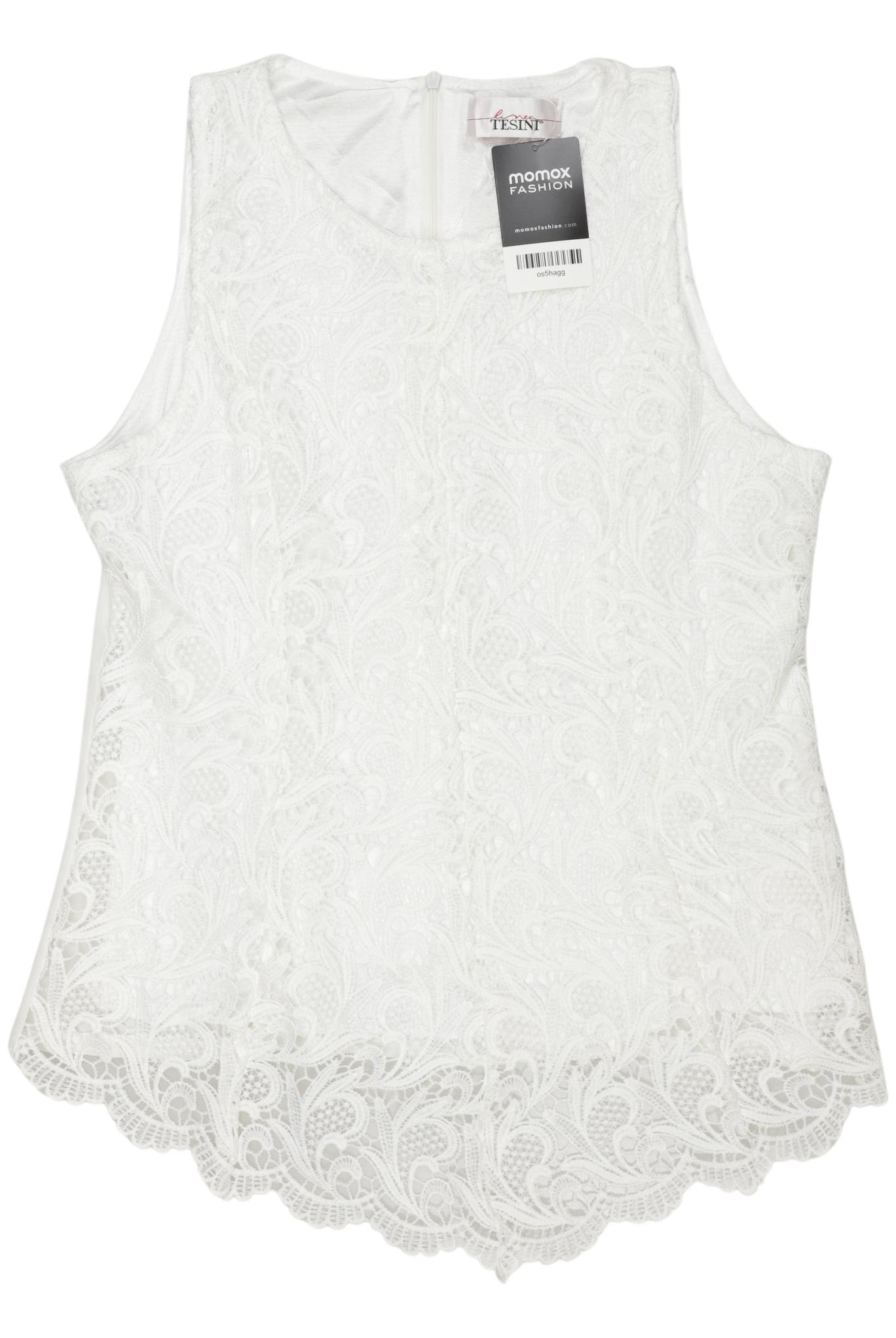 

Linea Tesini by heine Damen Top, weiß, Gr. 36