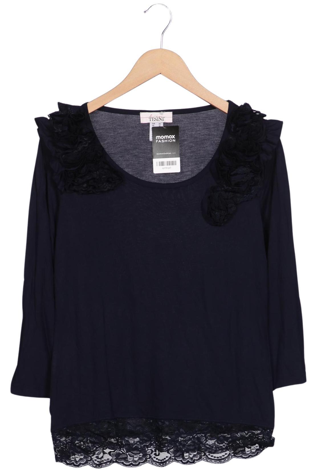 

Linea Tesini by heine Damen Langarmshirt, marineblau, Gr. 38