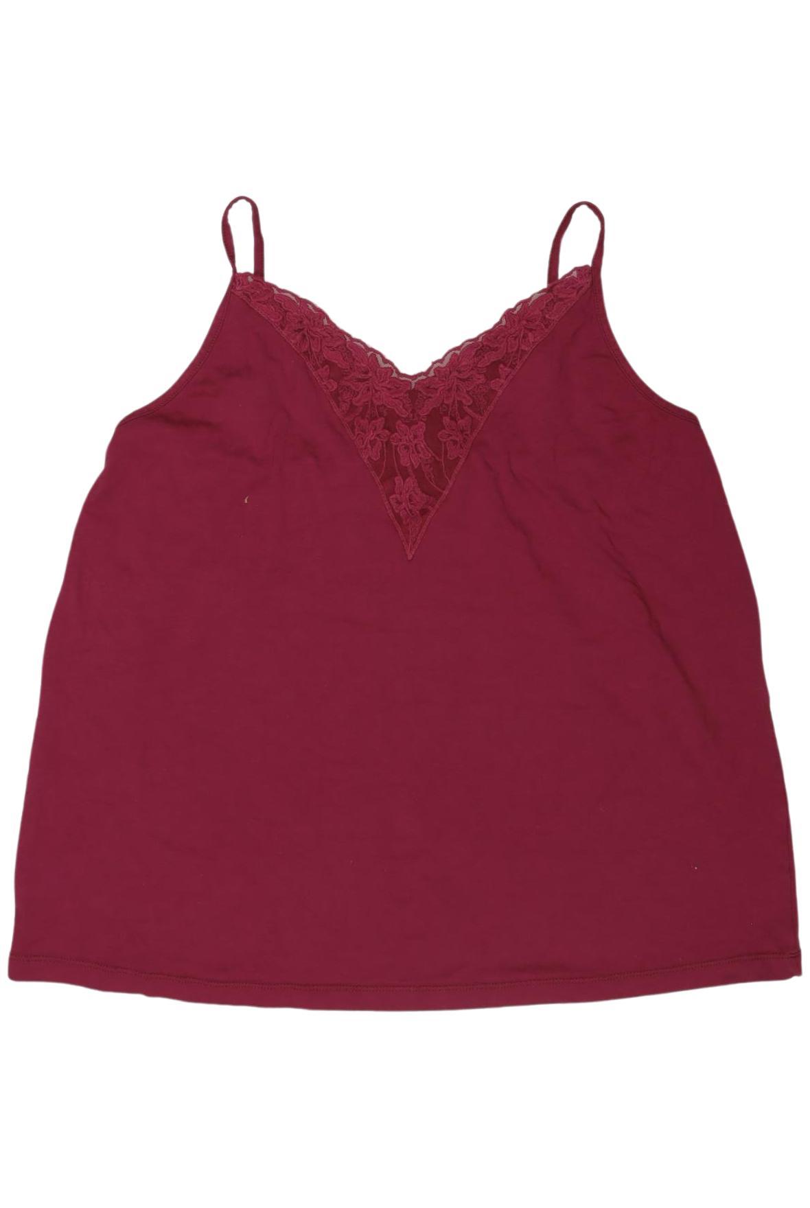 

Linea Tesini by heine Damen Top, bordeaux, Gr. 38