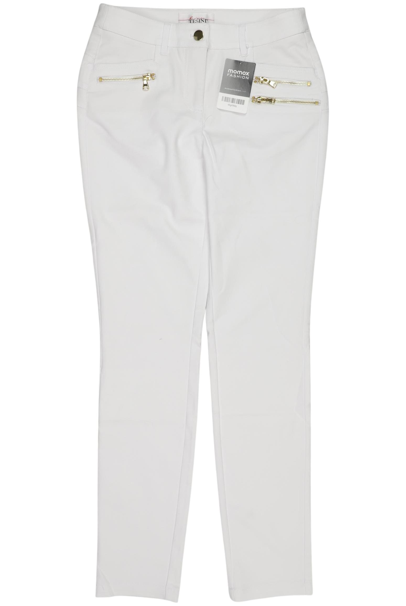 

Linea Tesini by heine Damen Stoffhose, weiß, Gr. 17
