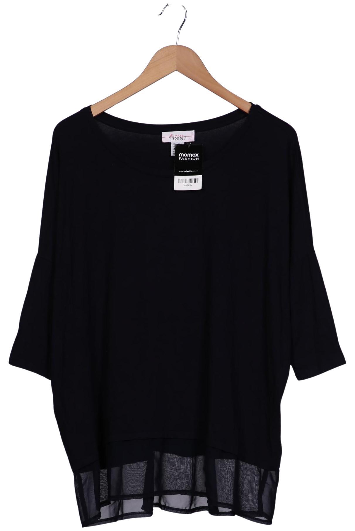 

Linea Tesini by heine Damen Langarmshirt, marineblau, Gr. 40