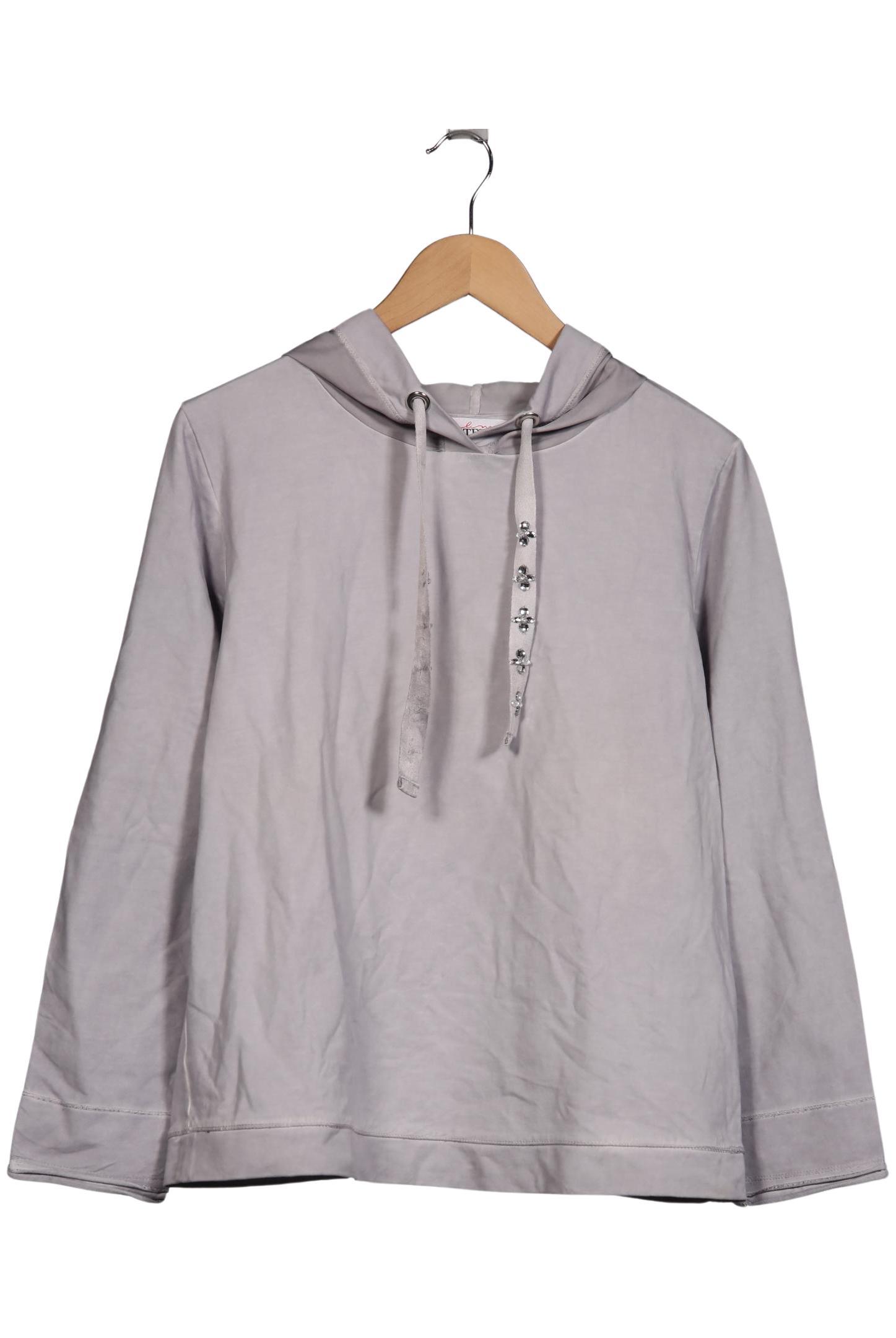 Thumbnail - Linea Tesini by heine Damen Kapuzenpullover, grau, Gr. 44