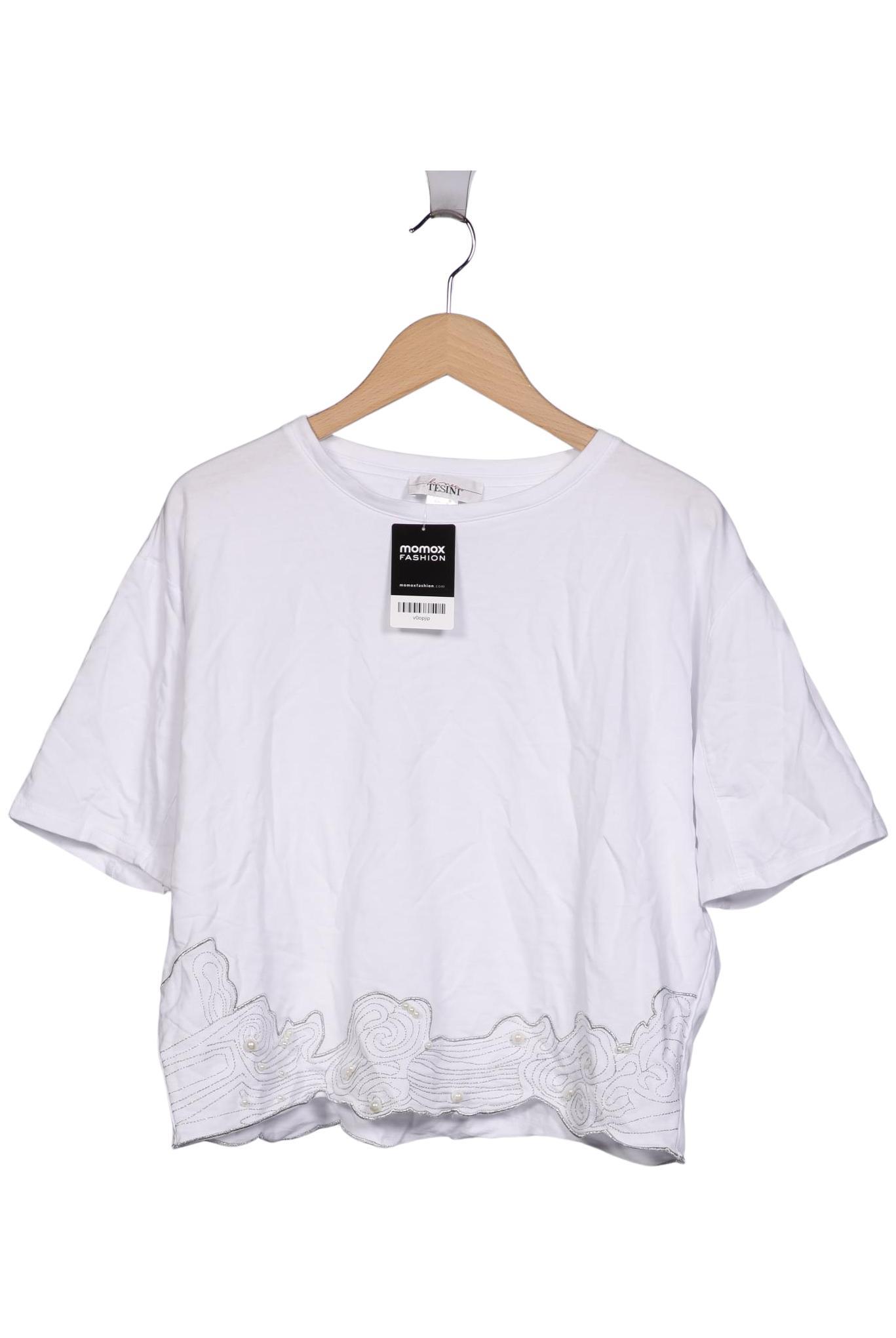 

Linea Tesini by heine Damen Sweatshirt, weiß, Gr. 36