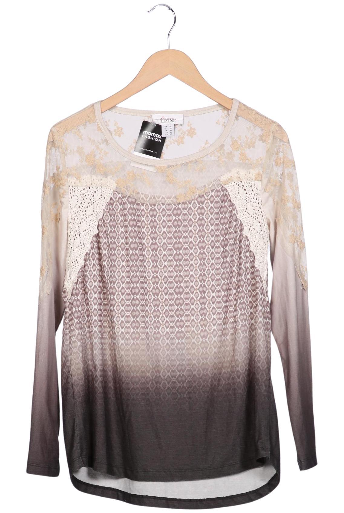 

Linea Tesini by heine Damen Langarmshirt, beige, Gr. 42