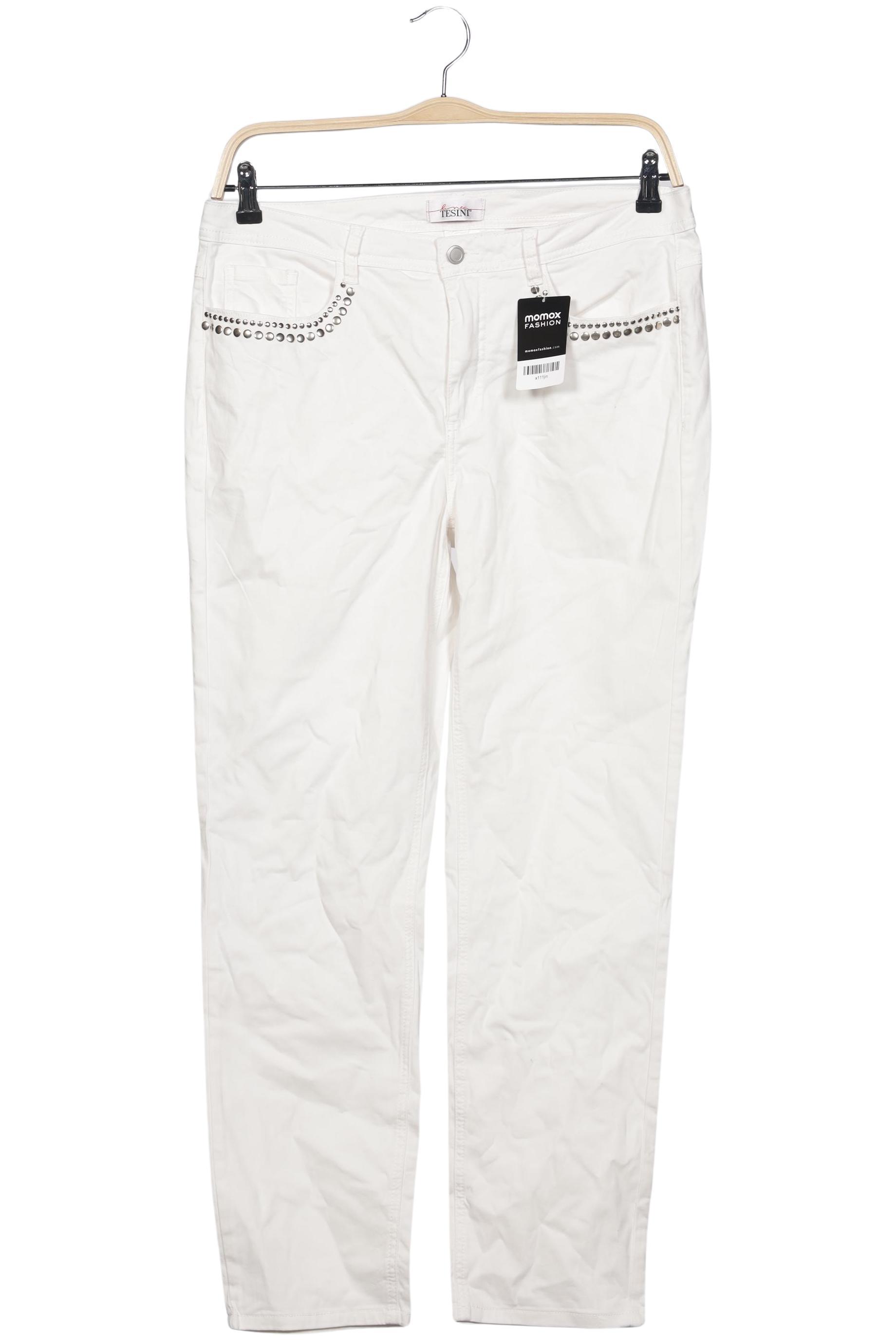 

Linea Tesini by heine Damen Stoffhose, weiß, Gr. 44