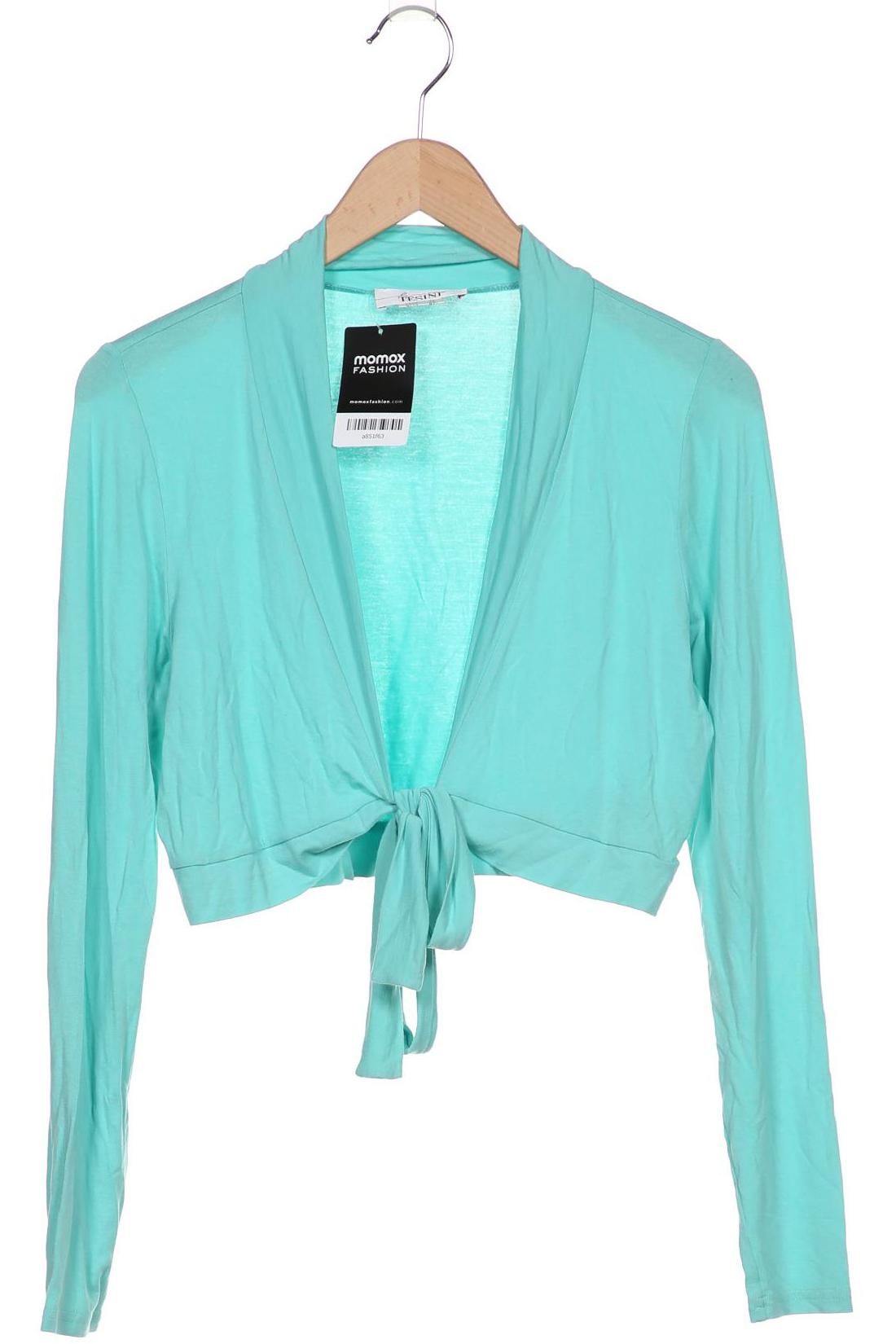 

Linea Tesini by heine Damen Strickjacke, türkis, Gr. 40