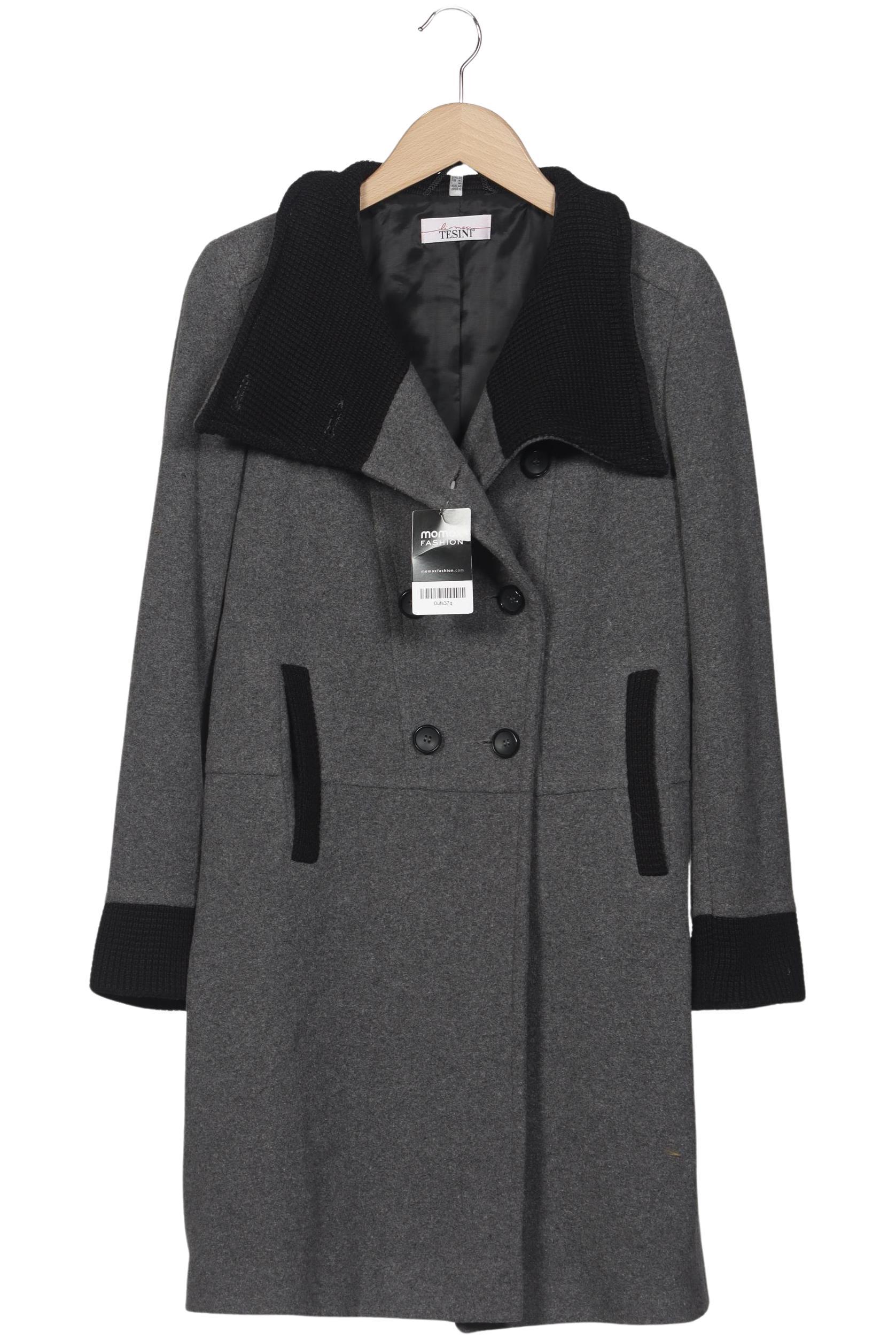 

Linea Tesini by heine Damen Mantel, grau, Gr. 38
