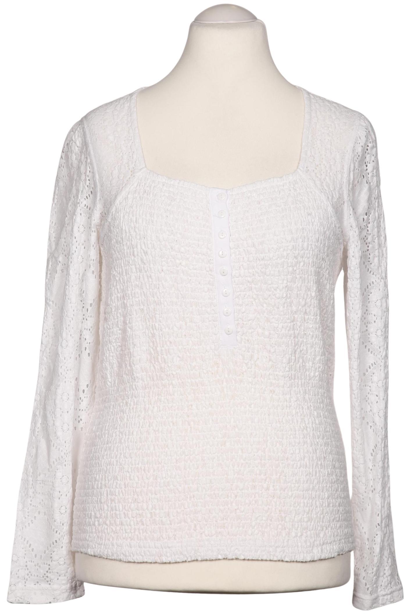 

Linea Tesini by heine Damen Bluse, weiß, Gr. 40