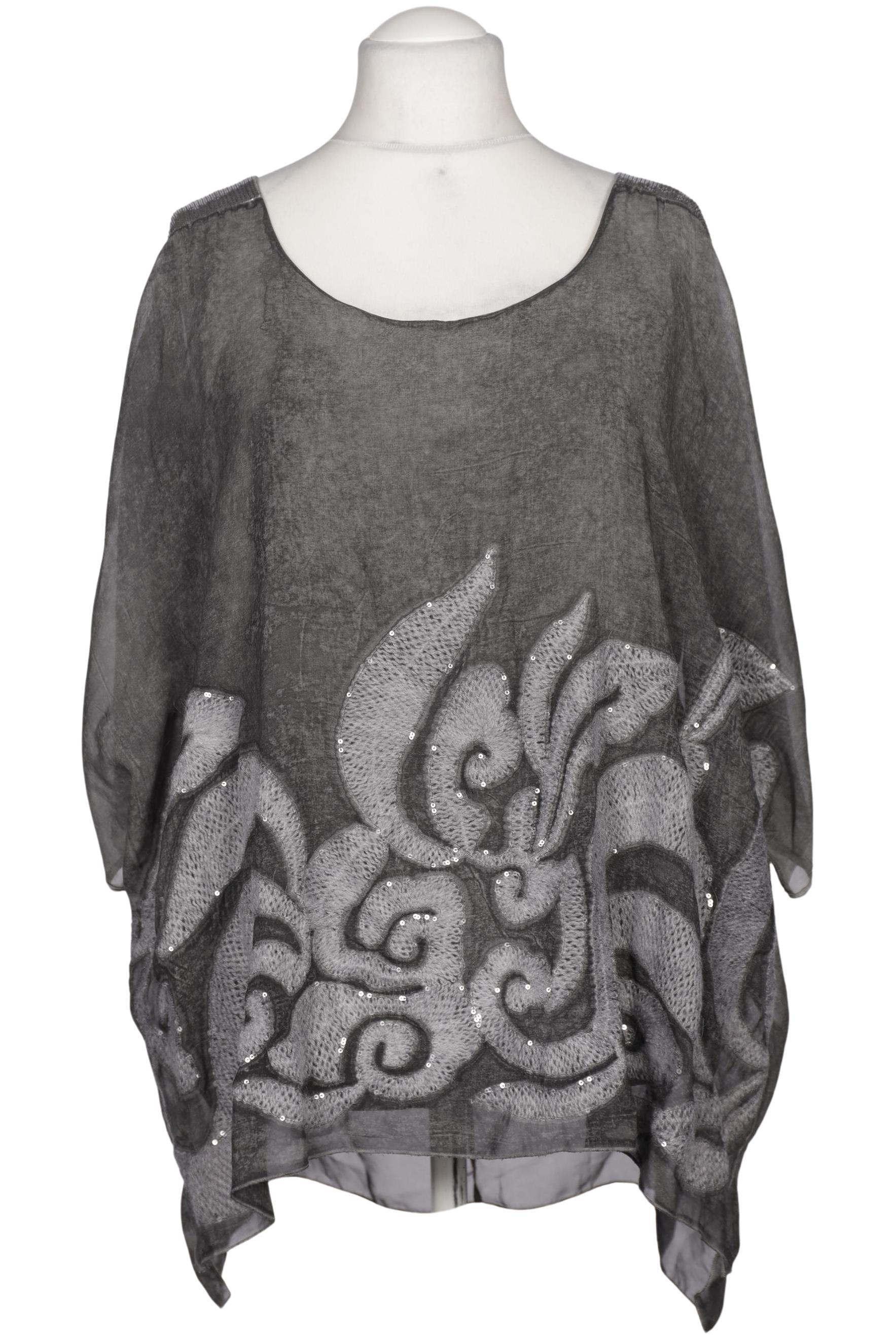 

Linea Tesini by heine Damen Bluse, grau, Gr. 46