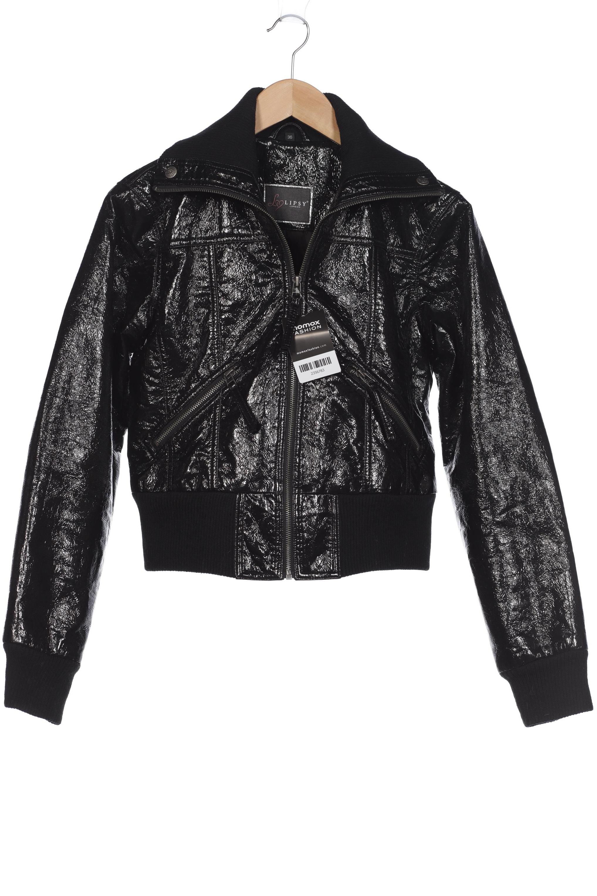 

Lipsy Damen Jacke, schwarz, Gr. 36
