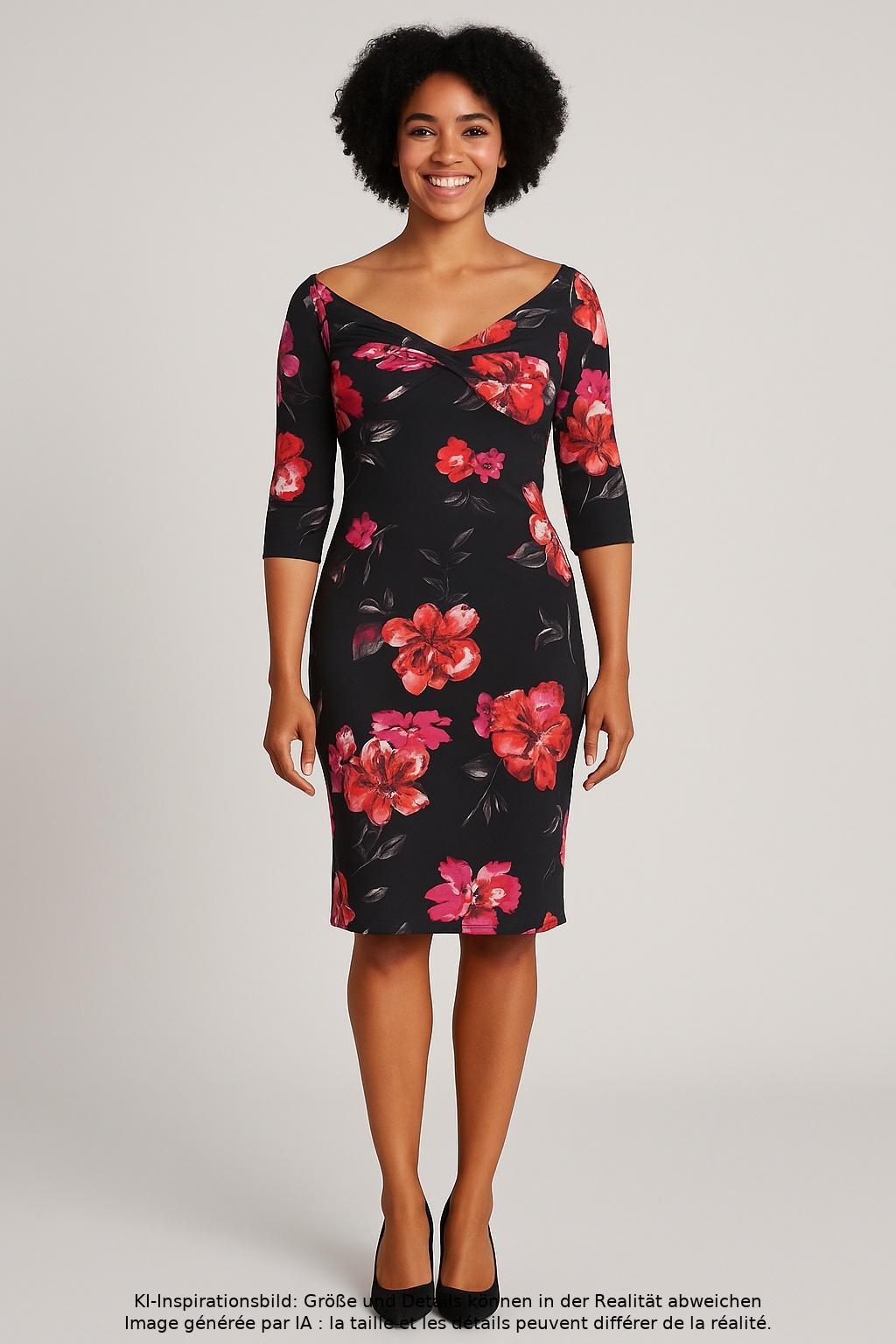 

Lipsy Damen Kleid, mehrfarbig, Gr. 40