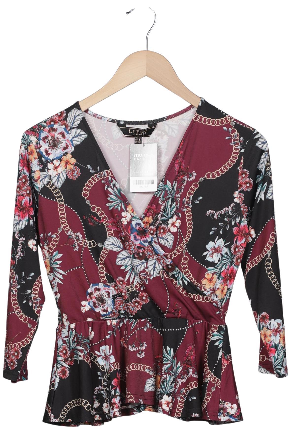 

Lipsy Damen Langarmshirt, mehrfarbig, Gr. 40