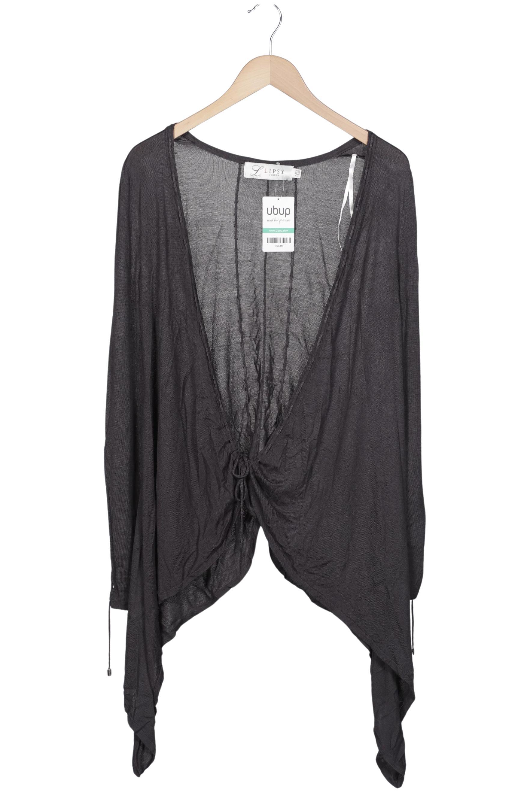 

Lipsy Damen Strickjacke, grau, Gr. 12