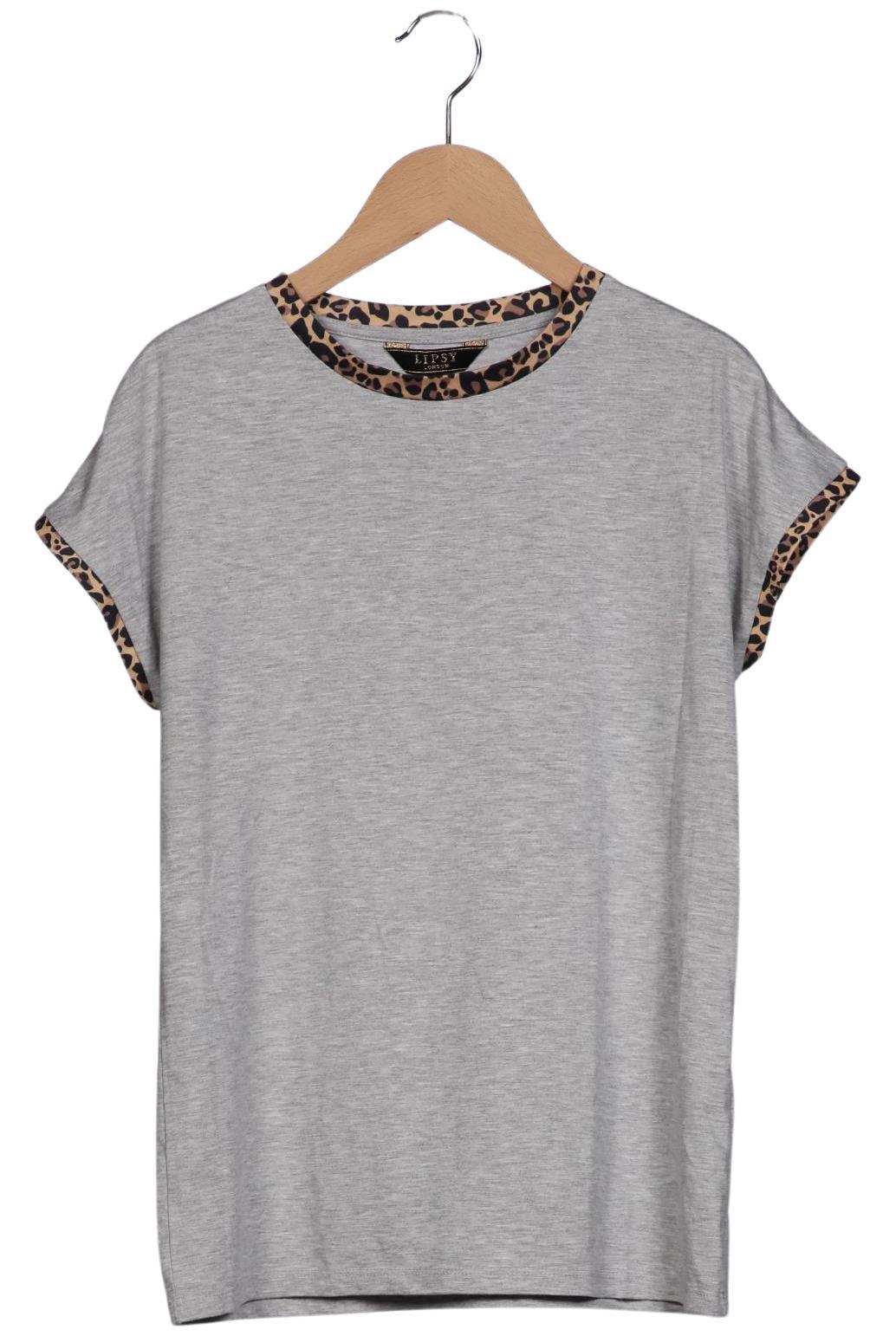 

Lipsy Damen T-Shirt, grau, Gr. 36