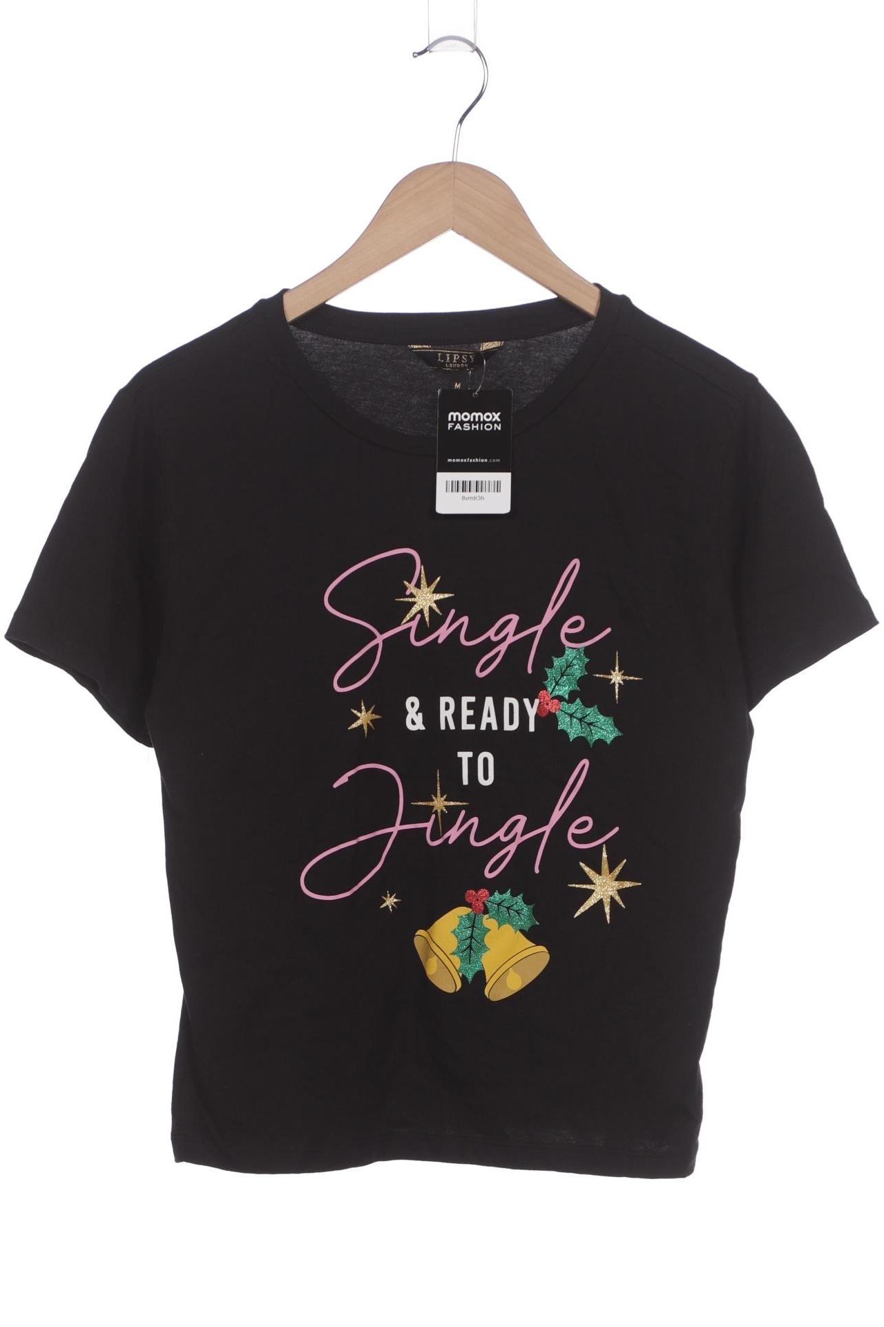 

Lipsy Damen T-Shirt, schwarz, Gr. 38