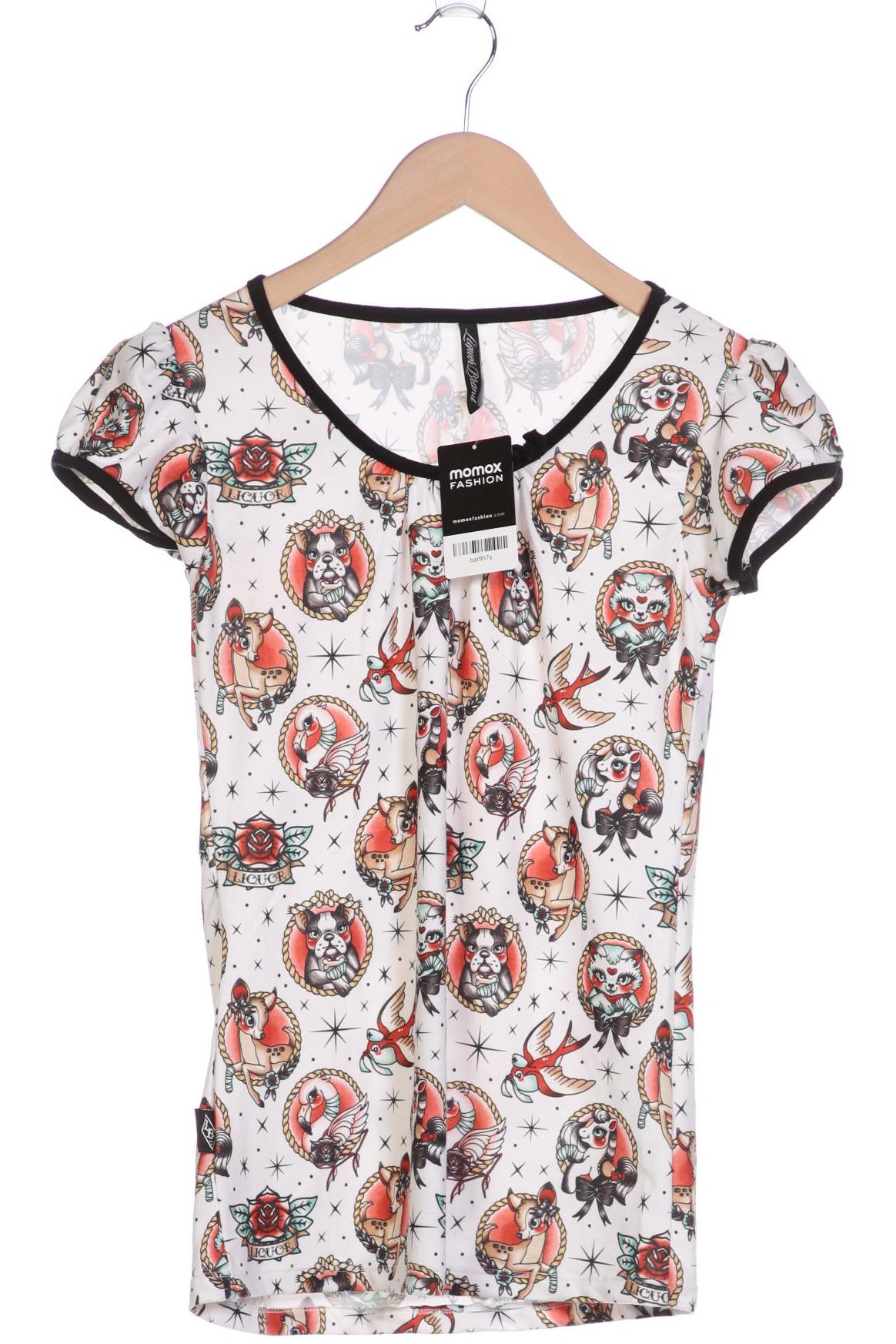 

Liquorbrand Damen T-Shirt, weiß