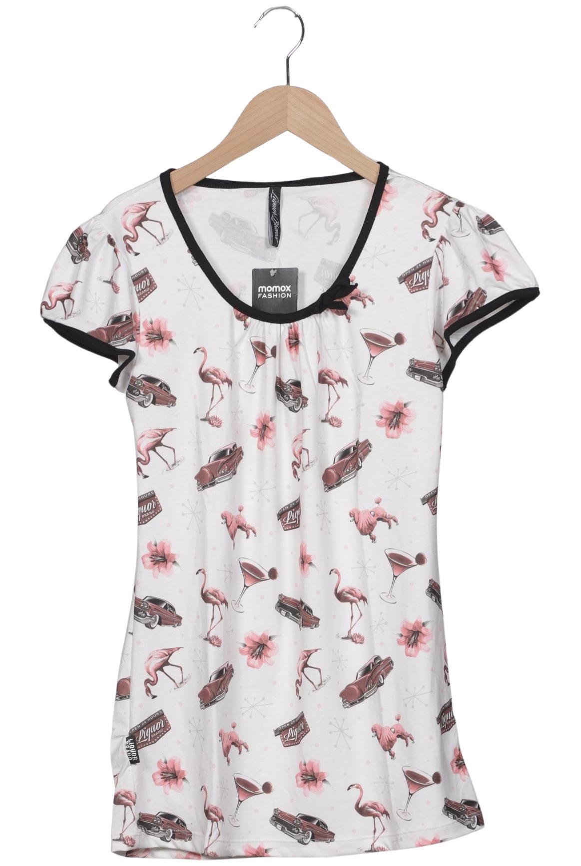 

Liquorbrand Damen T-Shirt, weiß, Gr. 44