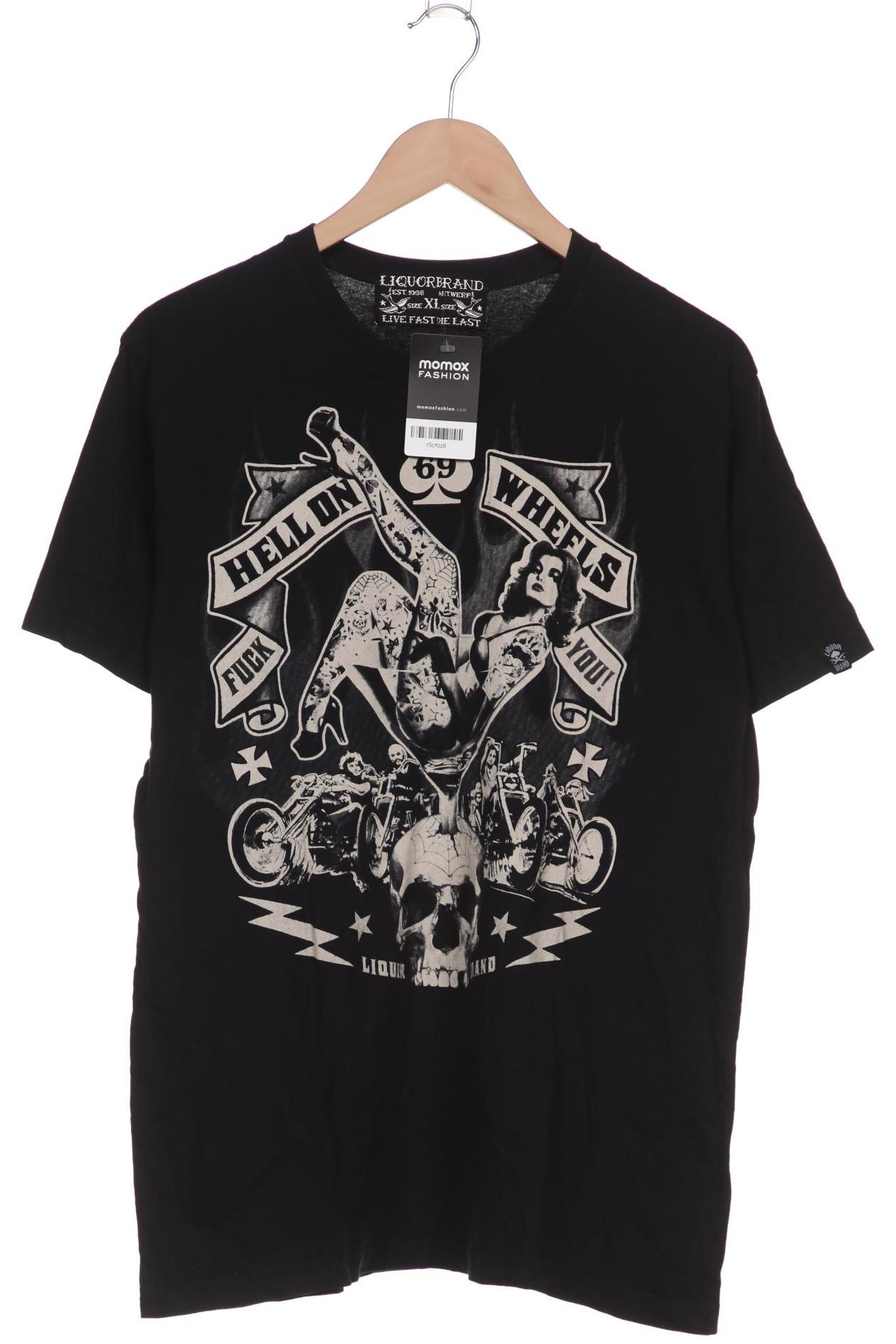 

Liquorbrand Herren T-Shirt, schwarz, Gr. 54
