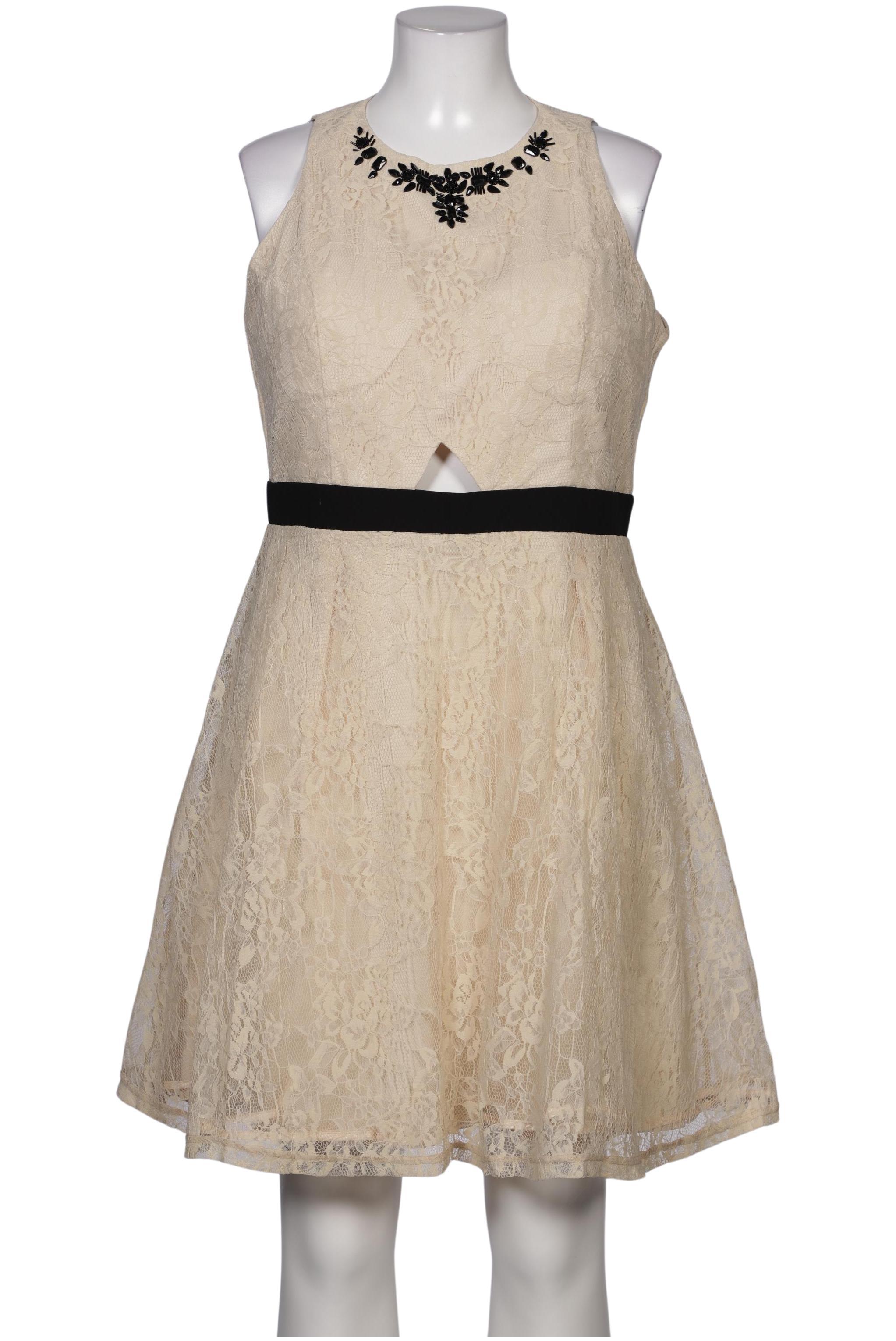 

Little Mistress Damen Kleid, beige, Gr. 46