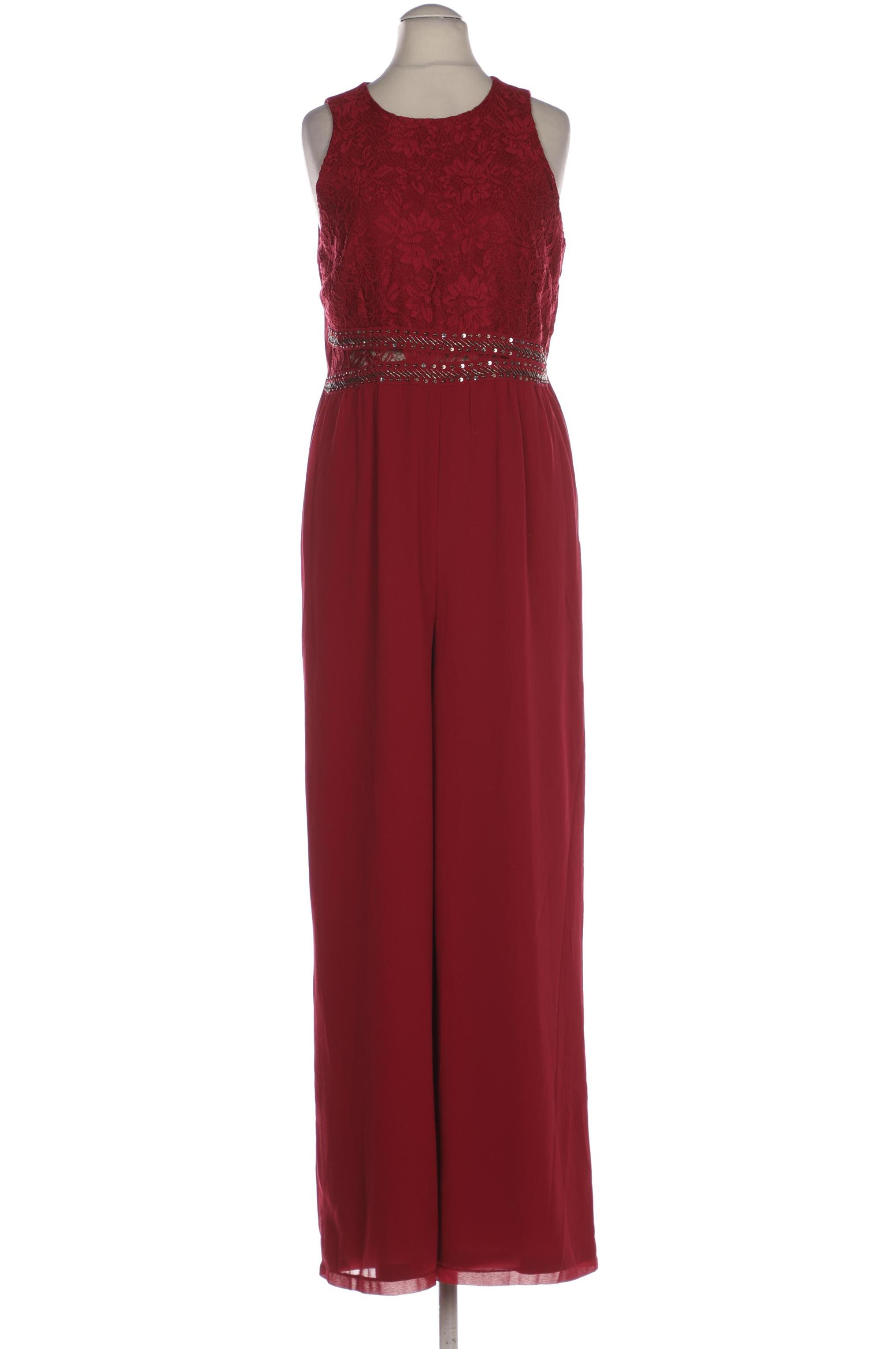 

Little Mistress Damen Jumpsuit/Overall, bordeaux, Gr. 42