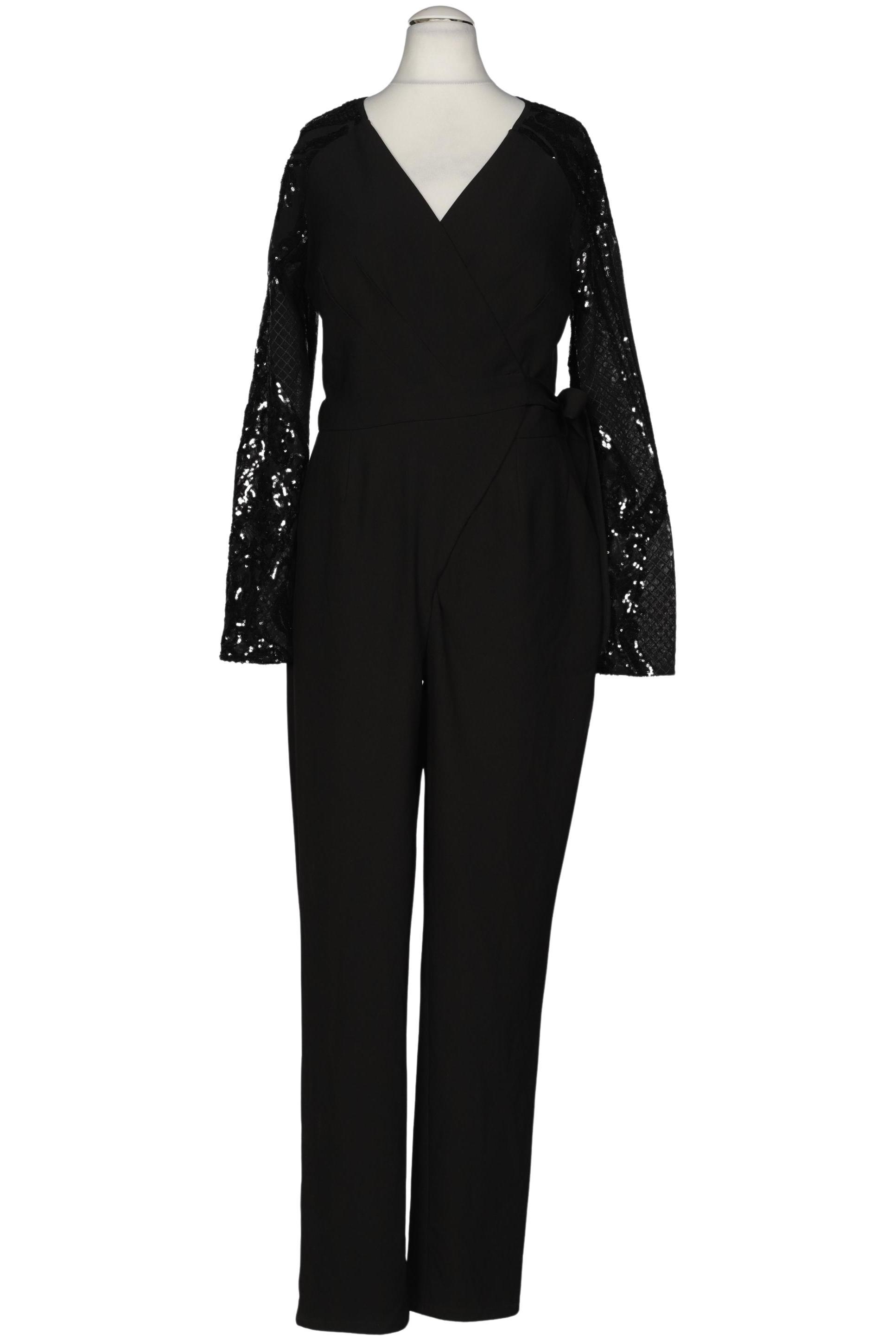 

Little Mistress Damen Jumpsuit/Overall, schwarz, Gr. 42