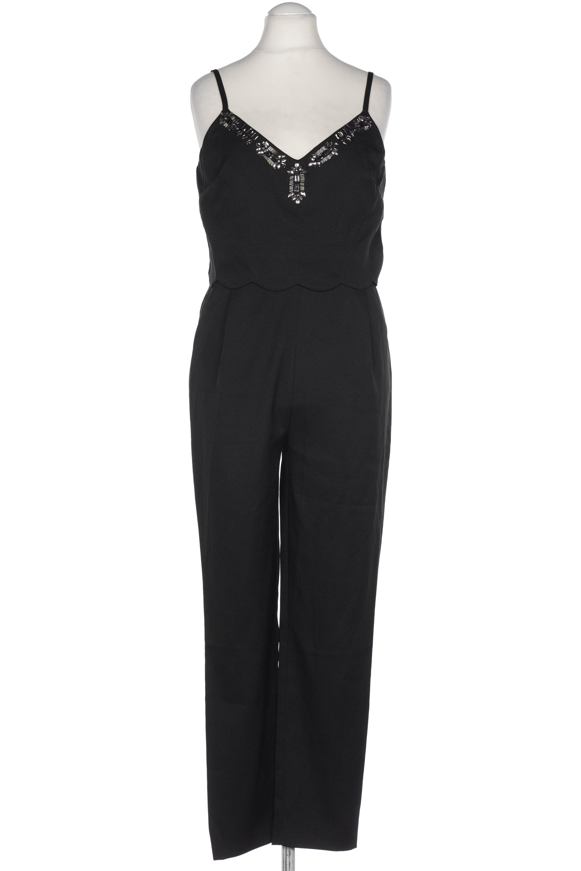 

Little Mistress Damen Jumpsuit/Overall, schwarz, Gr. 42