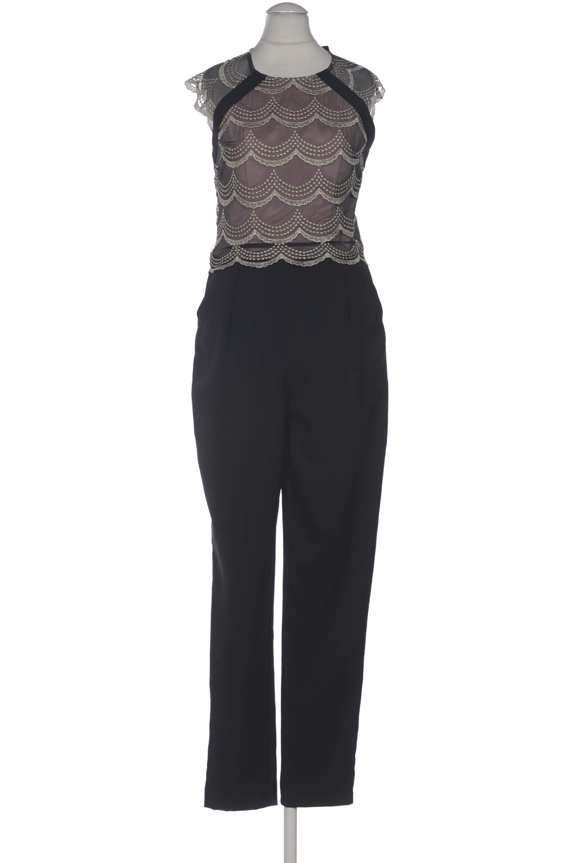 

Little Mistress Damen Jumpsuit/Overall, schwarz, Gr. 38