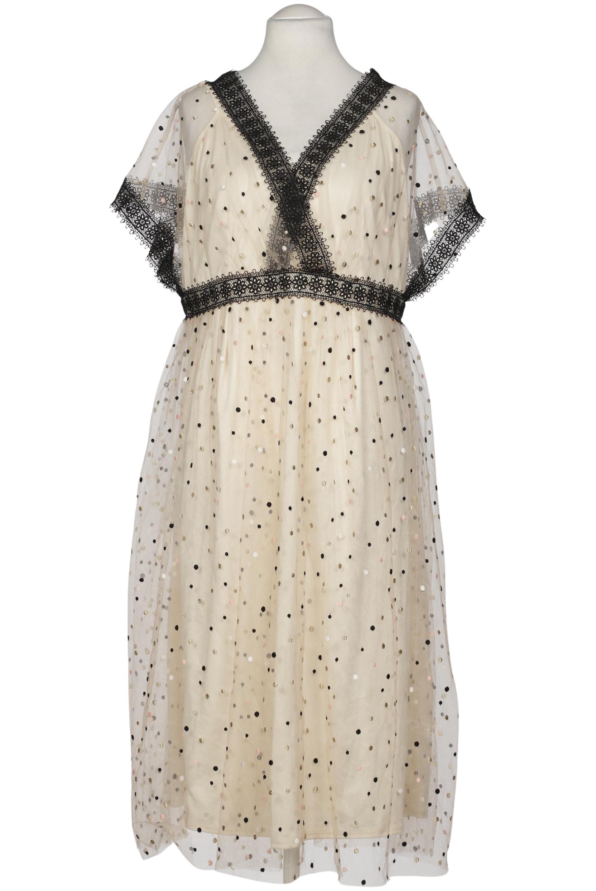 

Little Mistress Damen Kleid, beige, Gr. 46