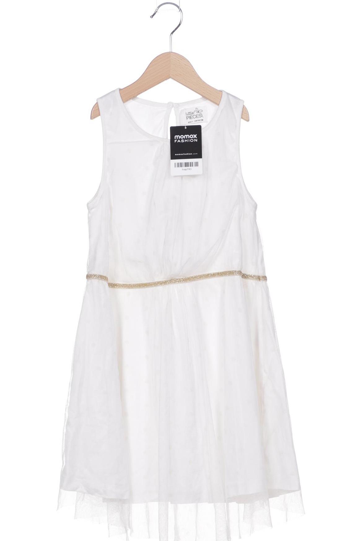 

Little Pieces Damen Kleid, weiß, Gr. 140