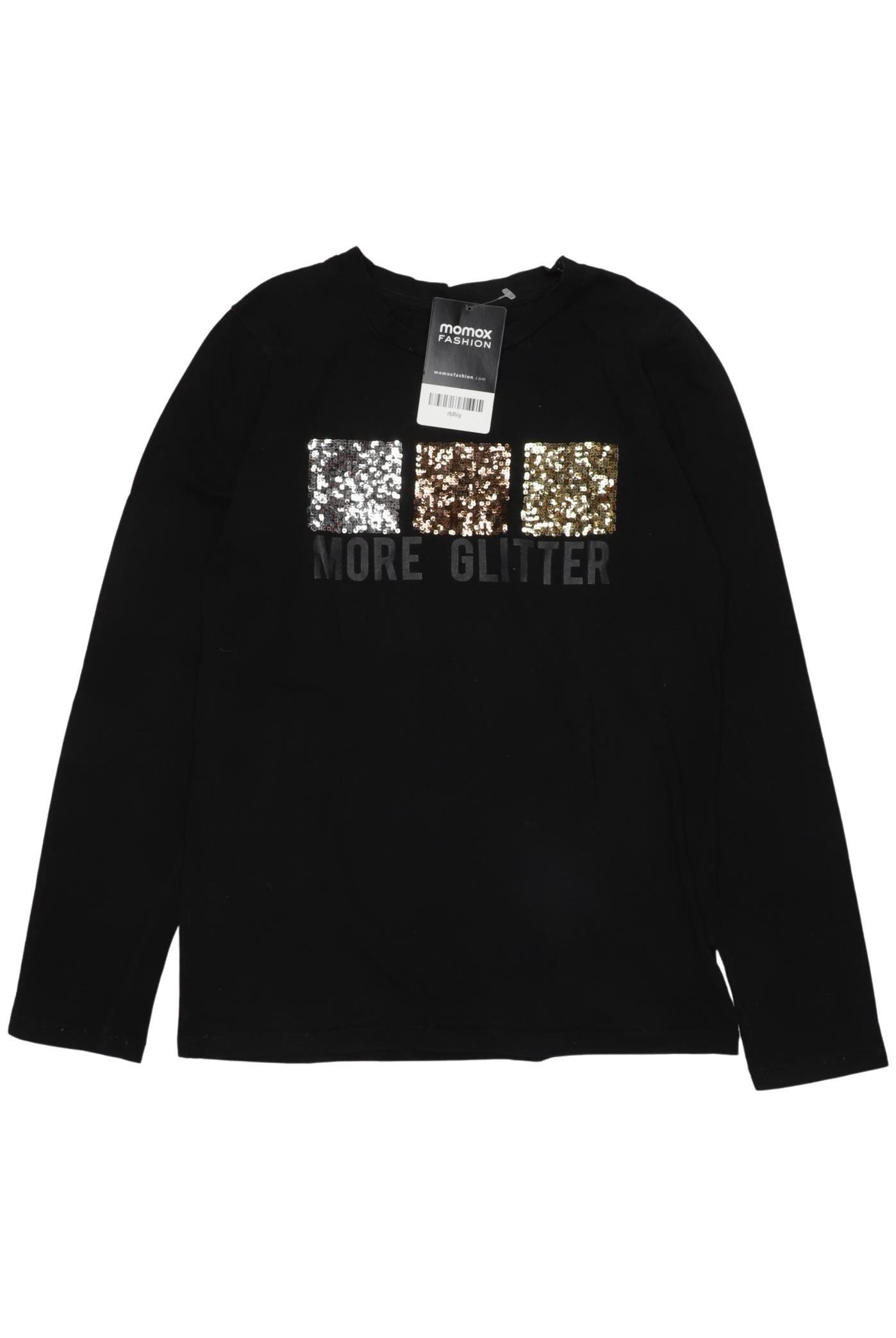 

Little Pieces Damen Langarmshirt, schwarz, Gr. 146/152