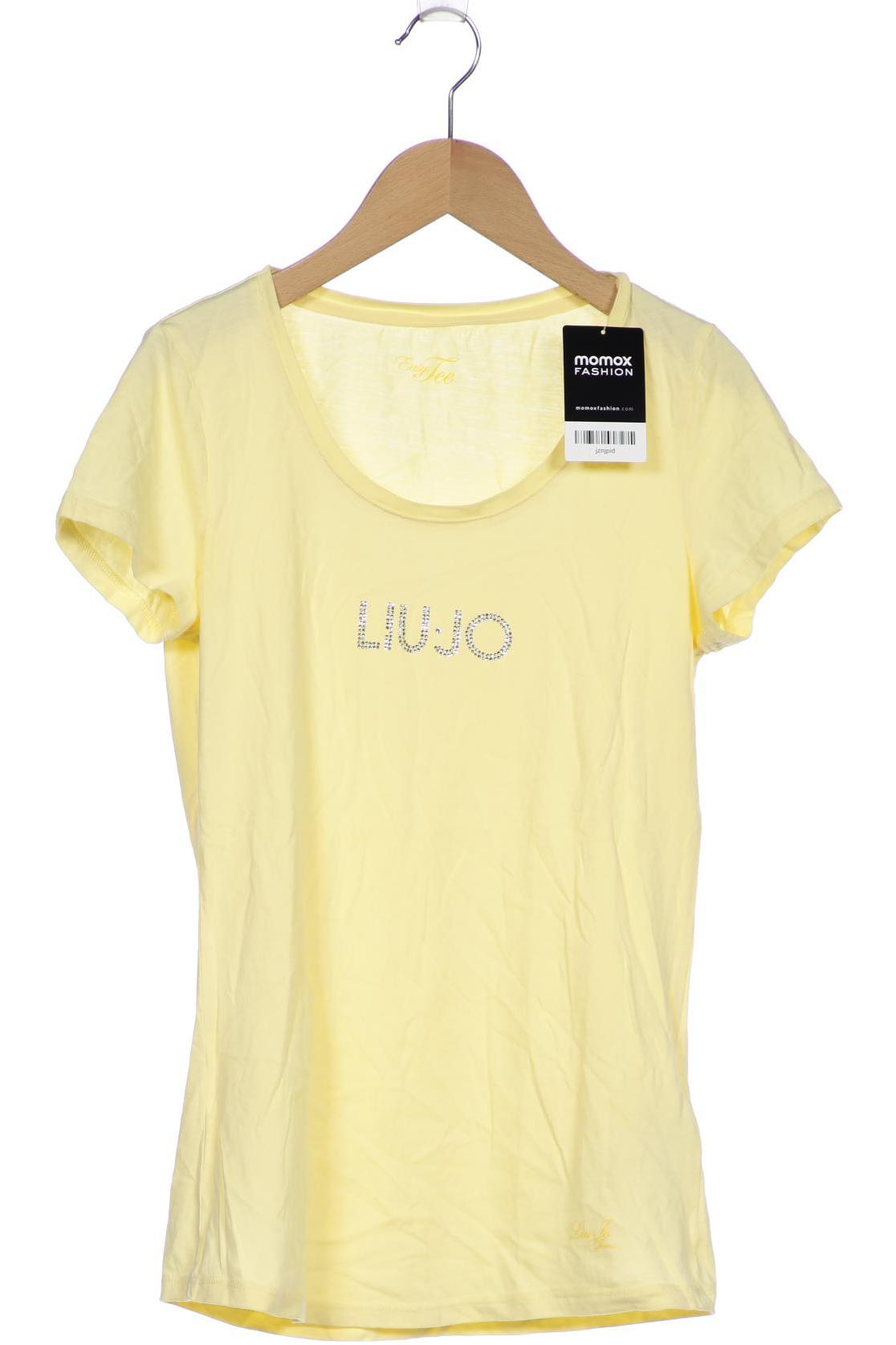 

LIU JO Damen T-Shirt, gelb, Gr. 36