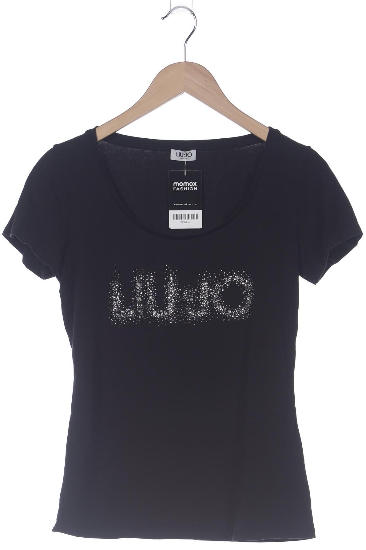 

LIU JO Damen T-Shirt, schwarz, Gr. 38