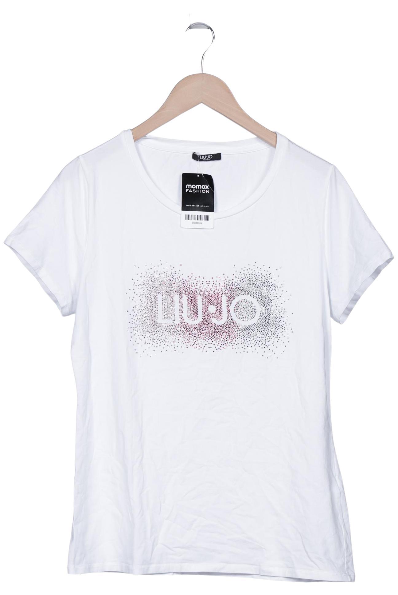 

LIU JO Damen T-Shirt, weiß, Gr. 44